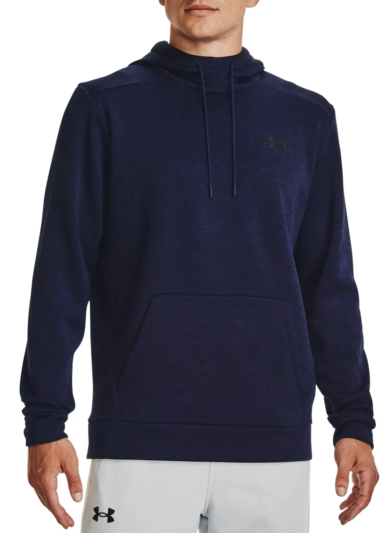 Felpe con cappuccio Under UA Armour Fleece Twist HD-NVY