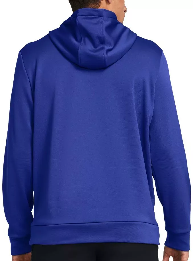 Felpe con cappuccio Under UA Armour Fleece Wordmark HD-BLU