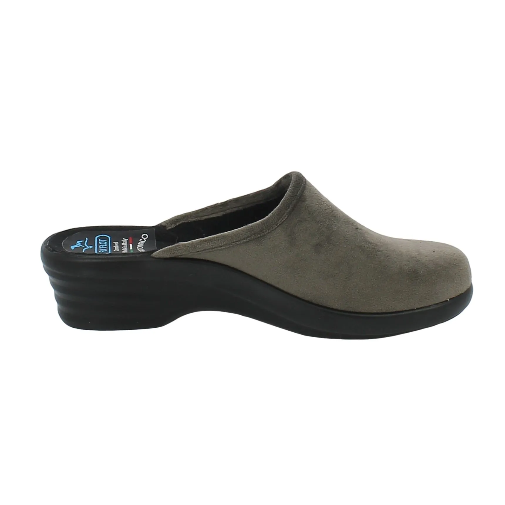 Fly Flot  Ciabatta chiusa rovere con zeppa 