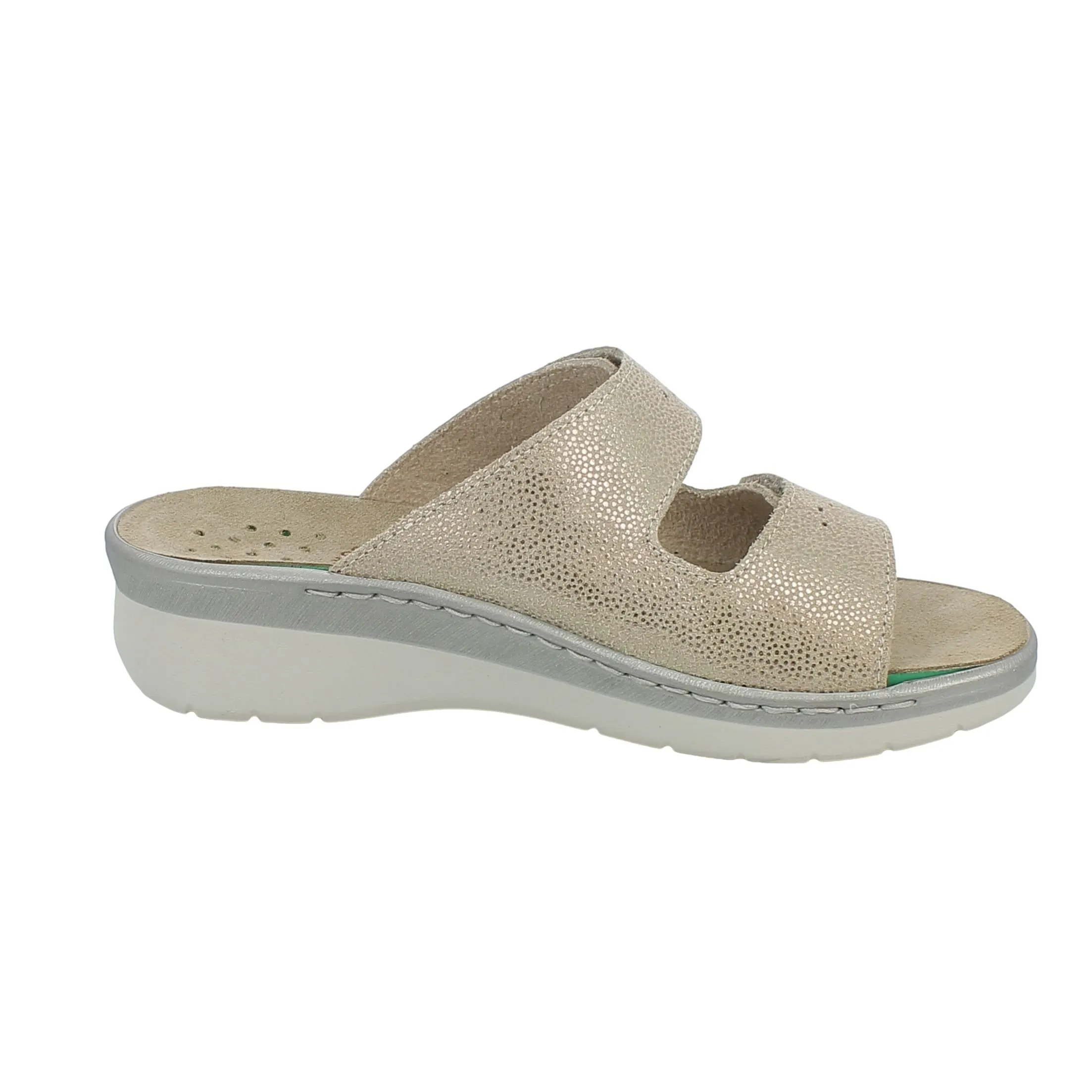 Fly Flot  Ciabatta con strappi e plantare estraibile 