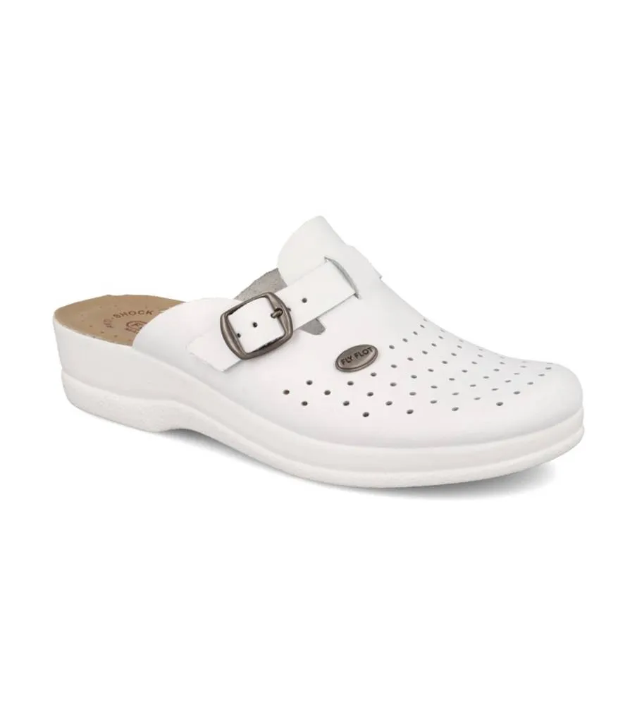 Fly Flot Ciabatta Donna 63465 Bianco