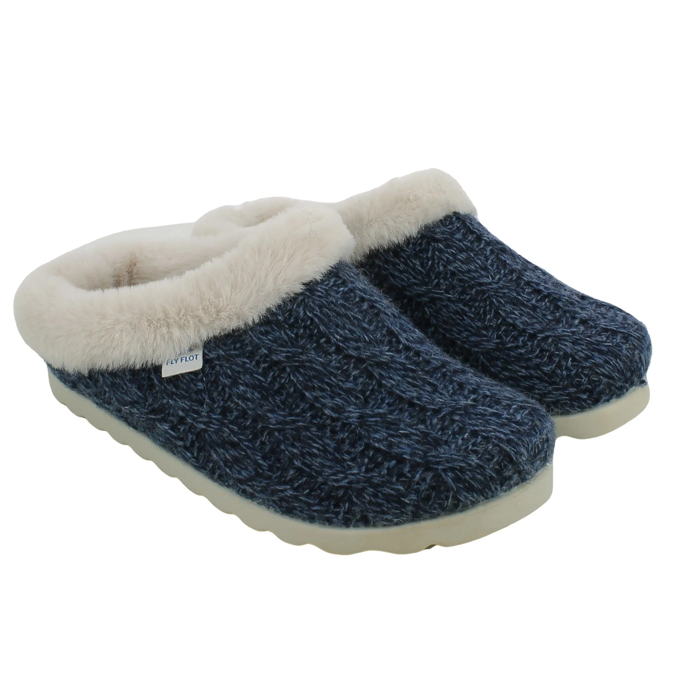 Fly Flot  Ciabatta Donna Fly Flot Drenchia in Lana 