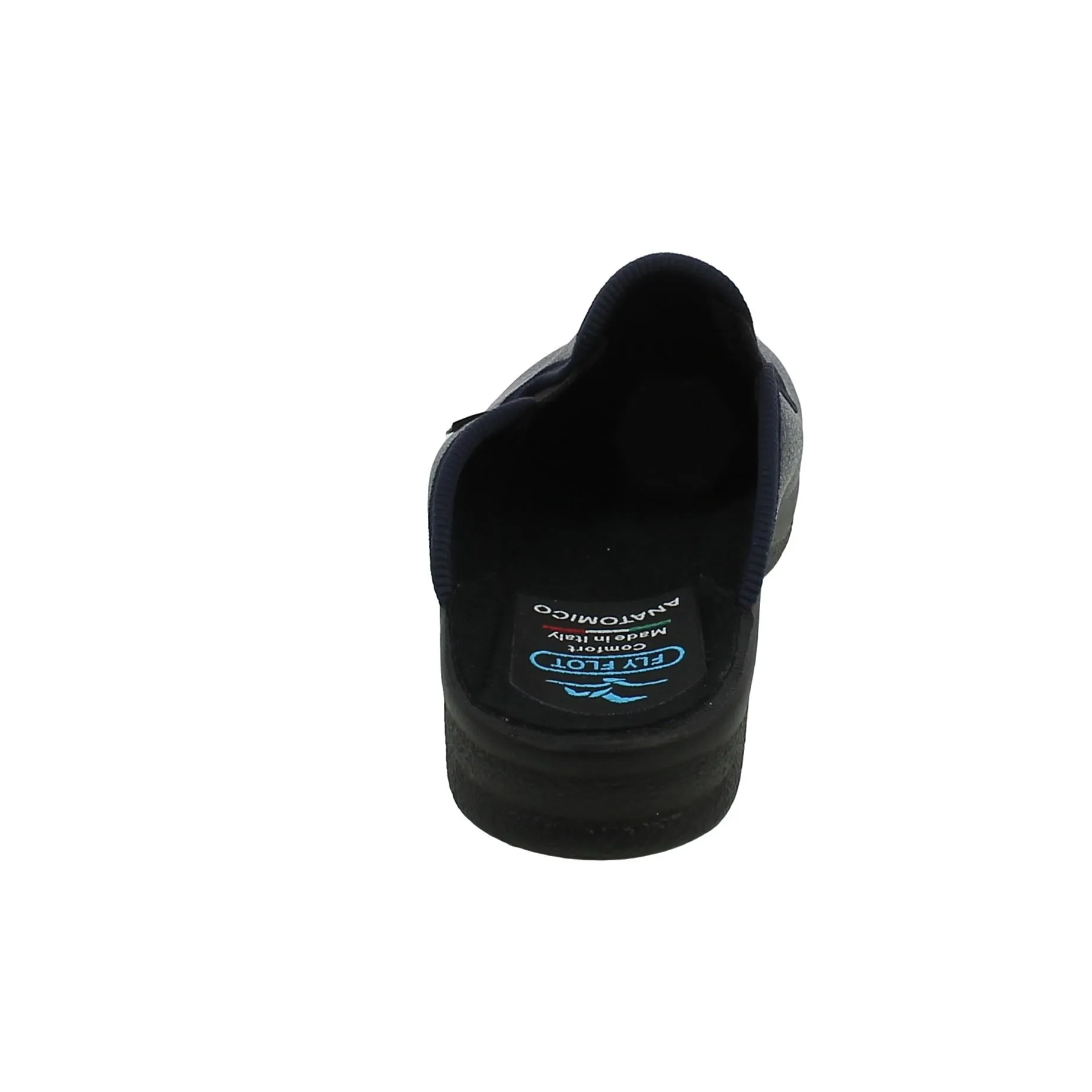 Fly Flot  Ciabatta Landiona in Ecopelle Blu 