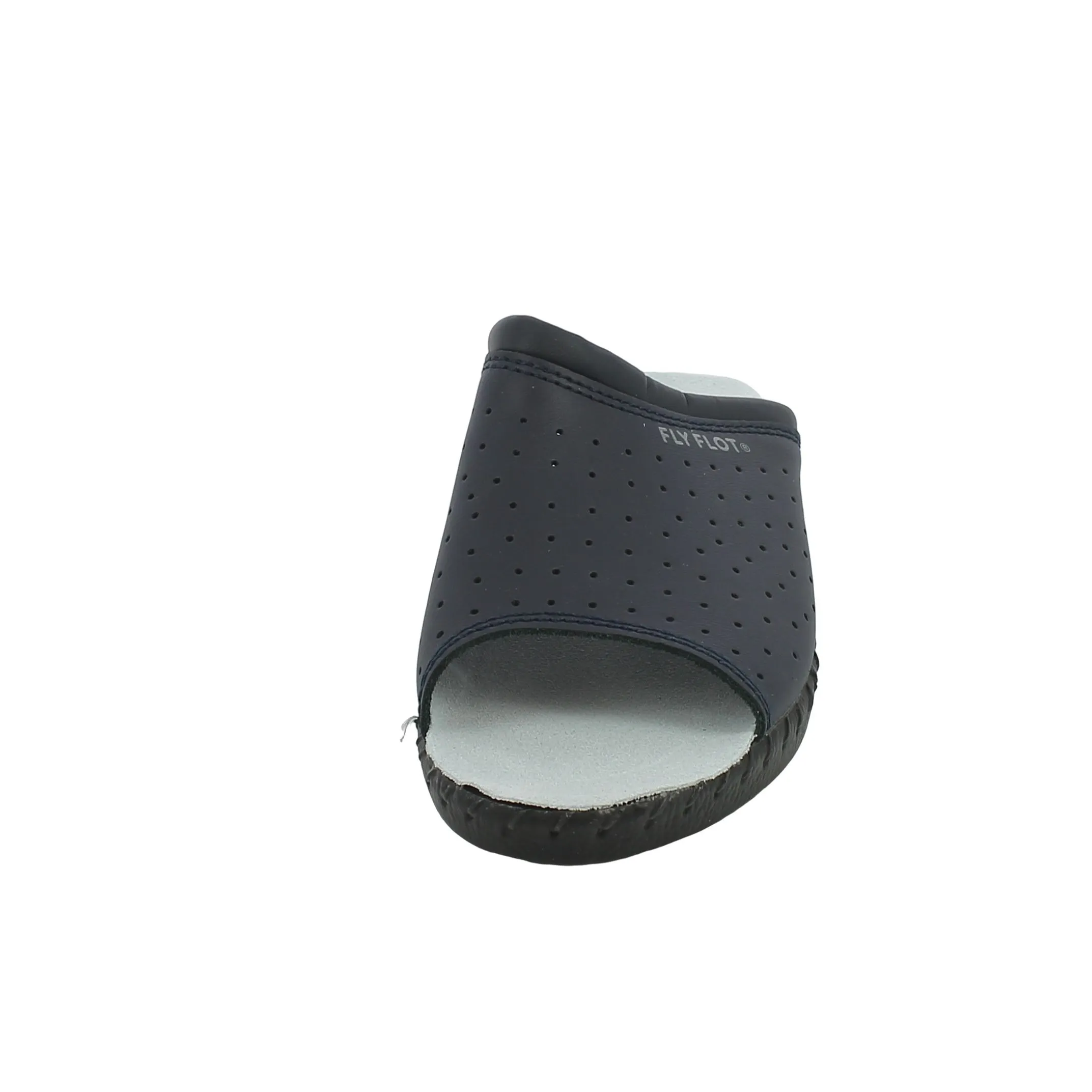 Fly Flot  Ciabatta spuntata blu traforata 