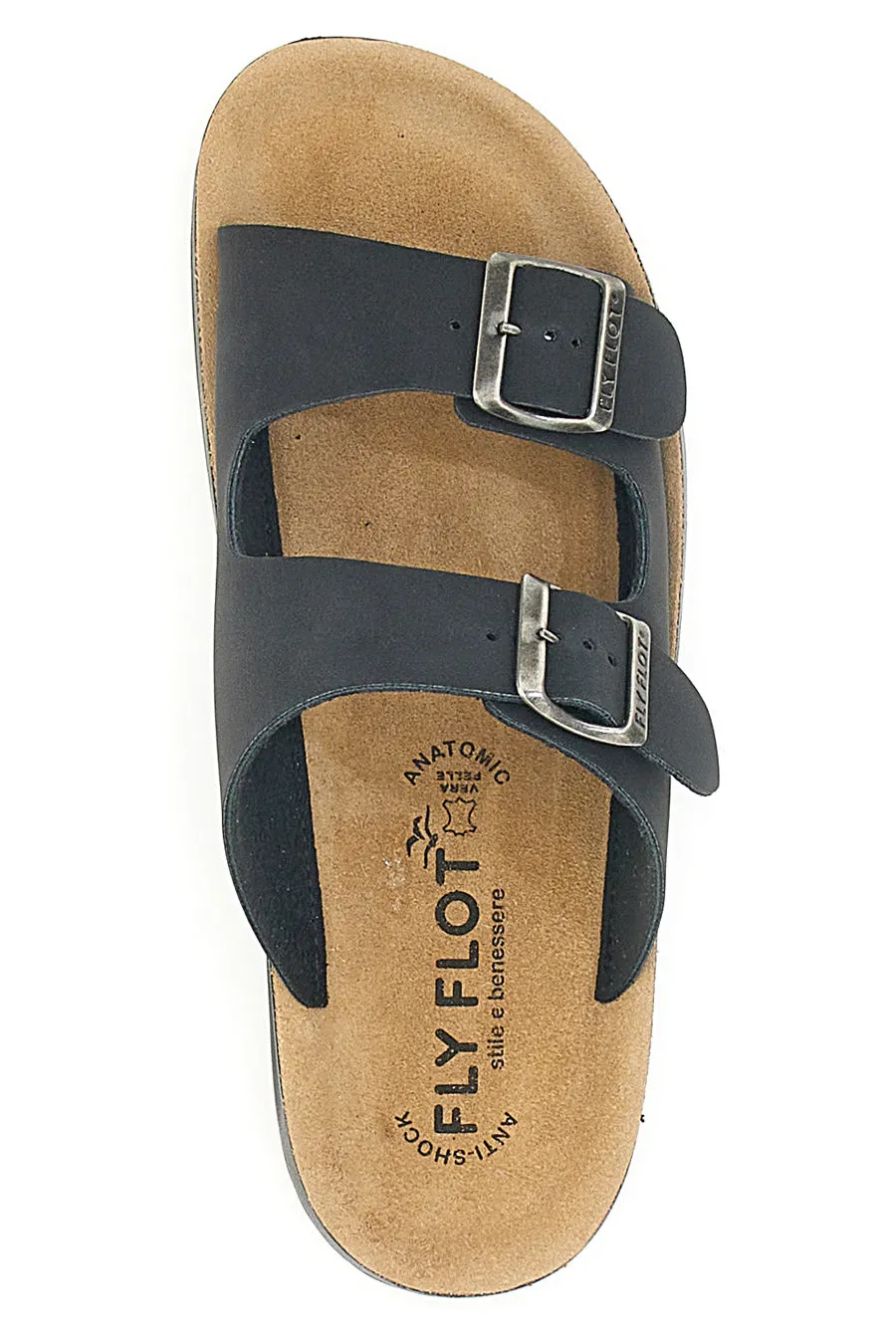   FLY FLOT Ciabatte Nere Comfort Made in Italy Fly Flot 781714