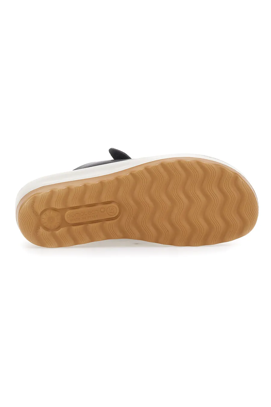   FLY FLOT Ciabatte Nere Con Fibbie Fly Flot 42642