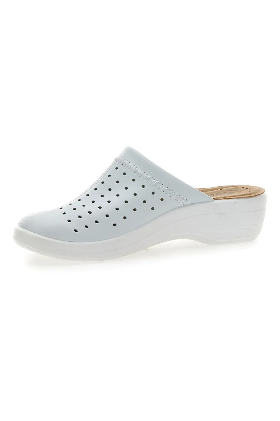   FLY FLOT Ciabatte Professionali Bianche Con Plantare Anatomico Made In Italy Fly Flot 5001
