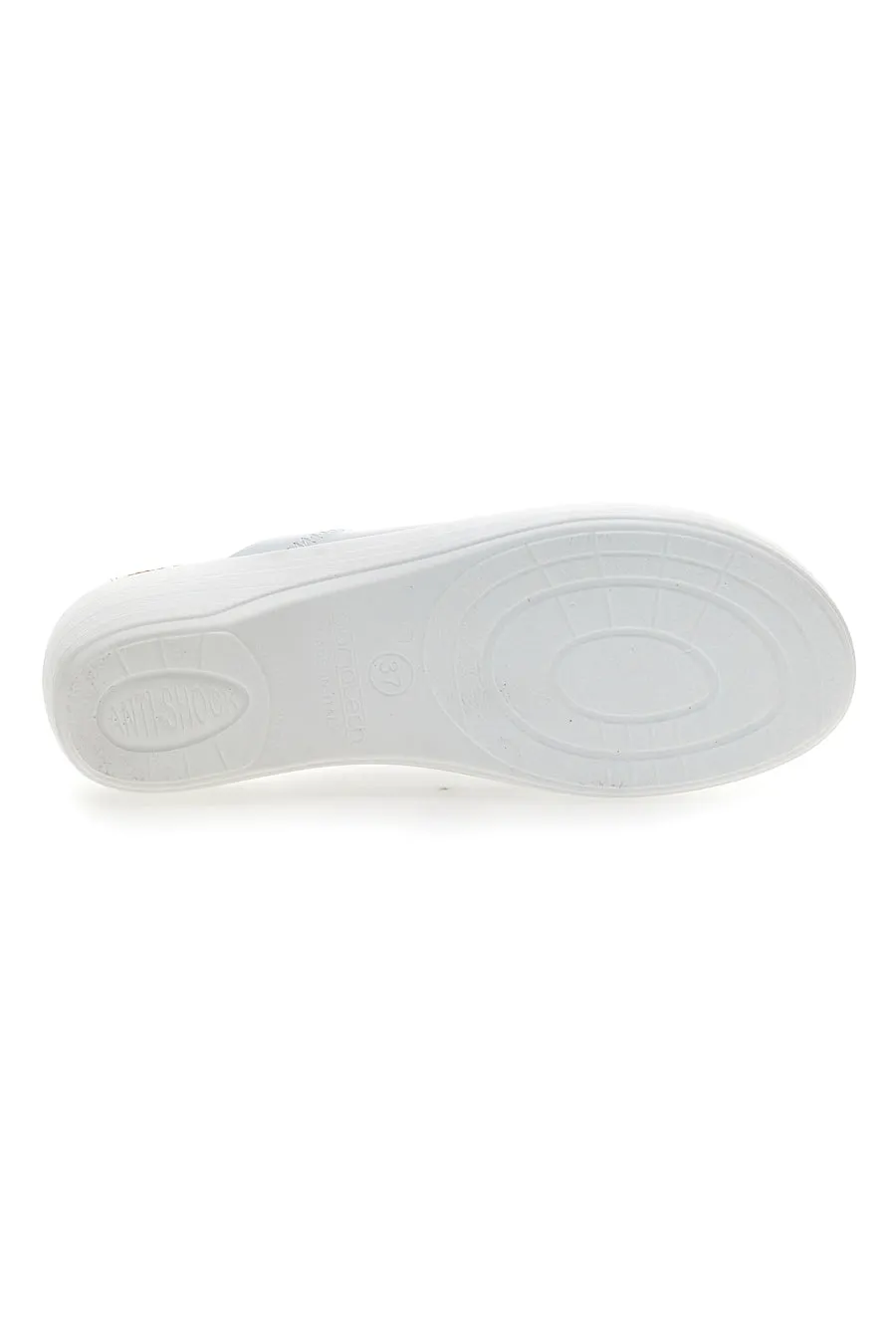   FLY FLOT Ciabatte Professionali Bianche Con Plantare Anatomico Made In Italy Fly Flot 5001