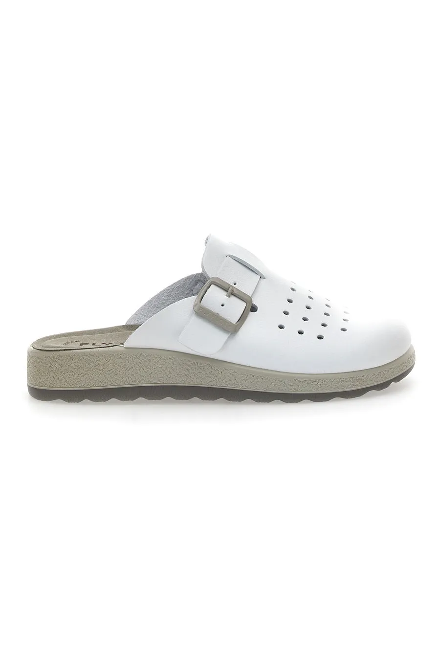   FLY FLOT Ciabatte Professionali Bianche Con Plantare Anatomico Made In Italy Fly Flot 5134