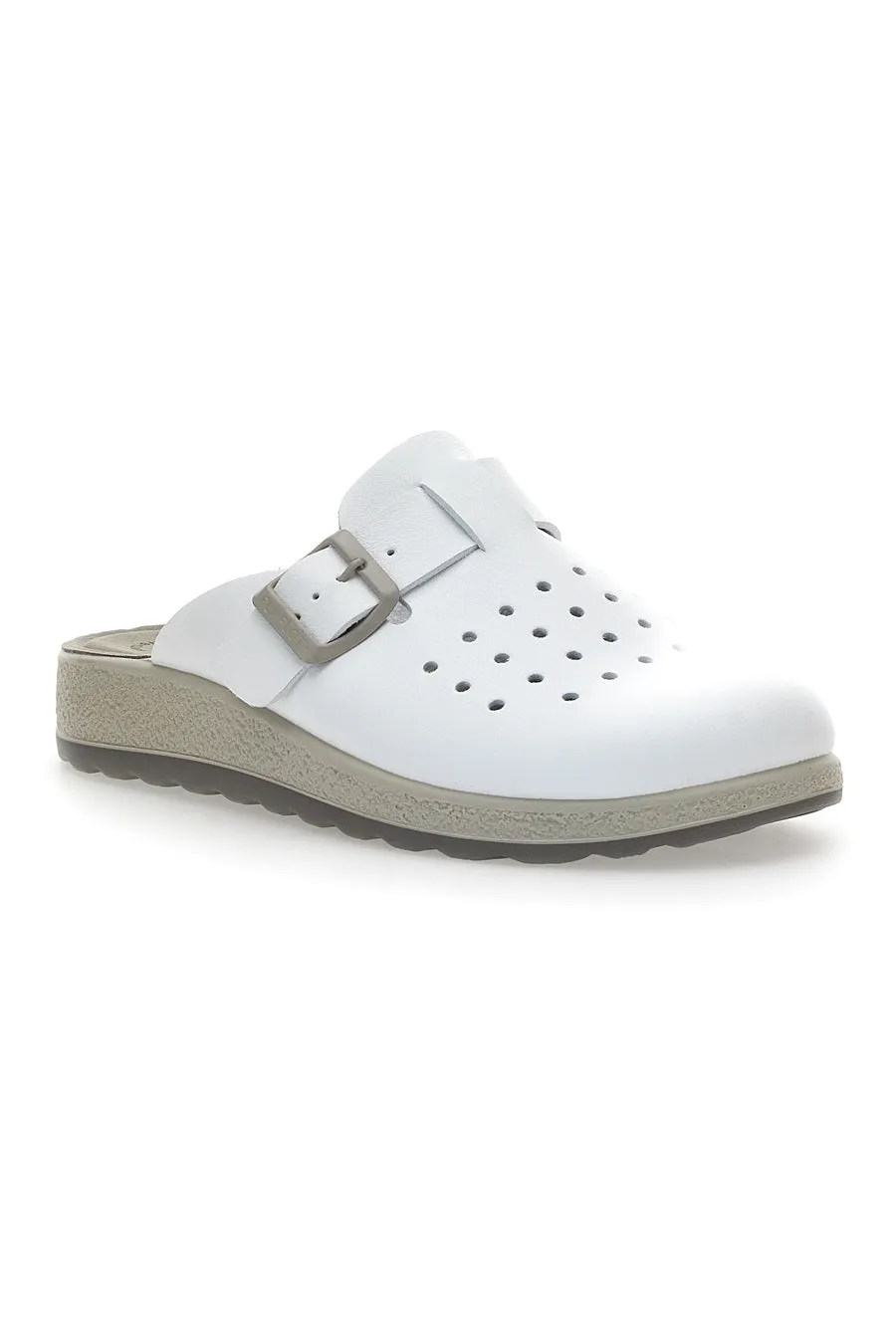   FLY FLOT Ciabatte Professionali Bianche Con Plantare Anatomico Made In Italy Fly Flot 5134