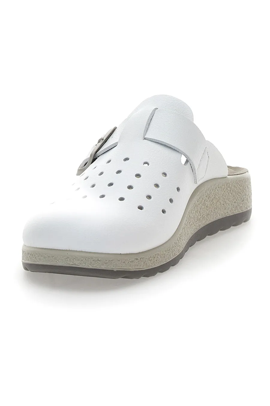   FLY FLOT Ciabatte Professionali Bianche Con Plantare Anatomico Made In Italy Fly Flot 5134
