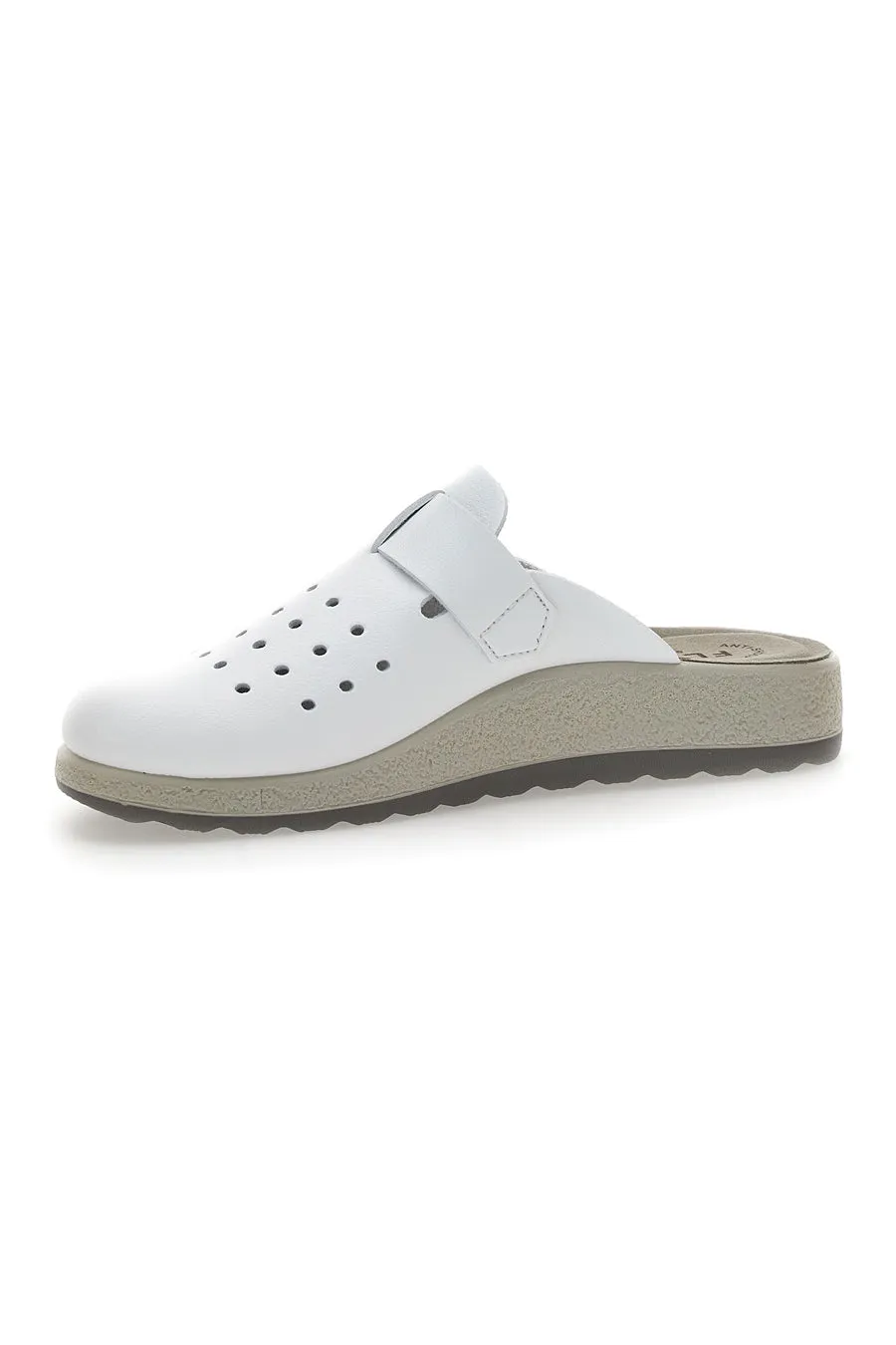   FLY FLOT Ciabatte Professionali Bianche Con Plantare Anatomico Made In Italy Fly Flot 5134