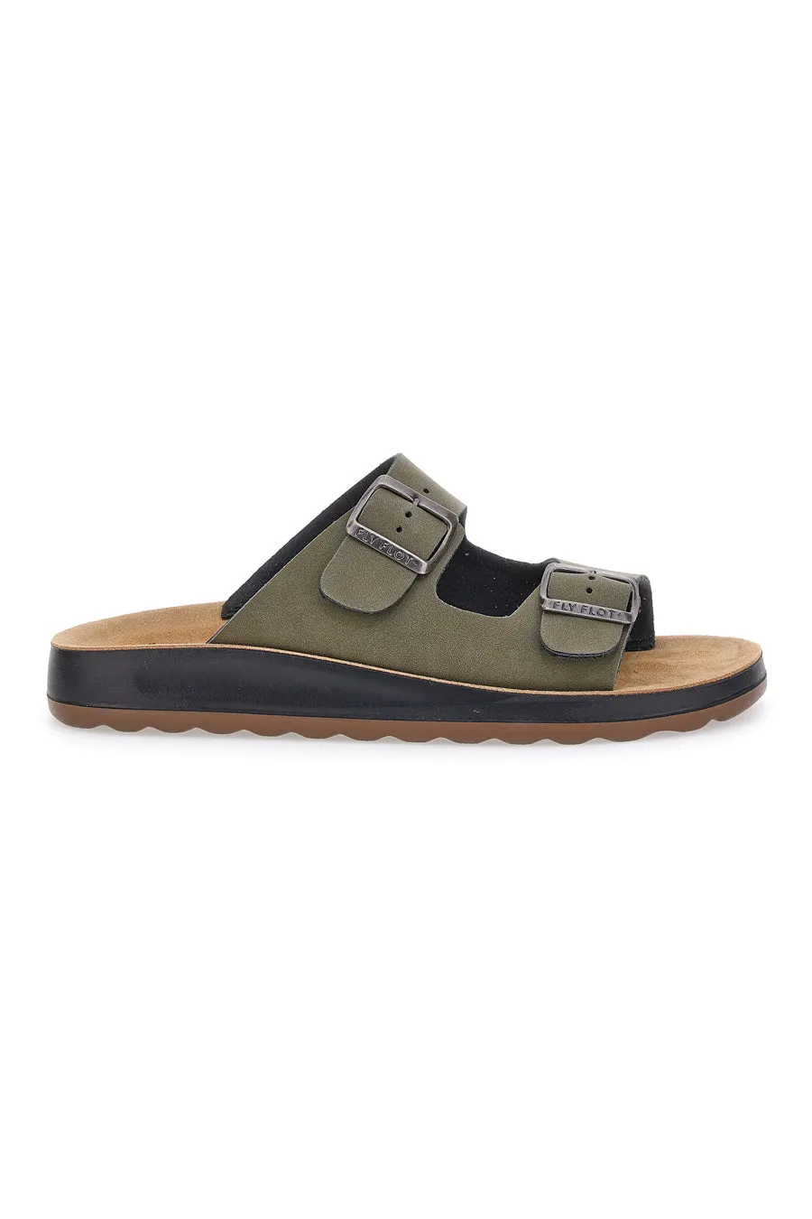  FLY FLOT Ciabatte Verdi Comfort Made in Italy Fly Flot 781714