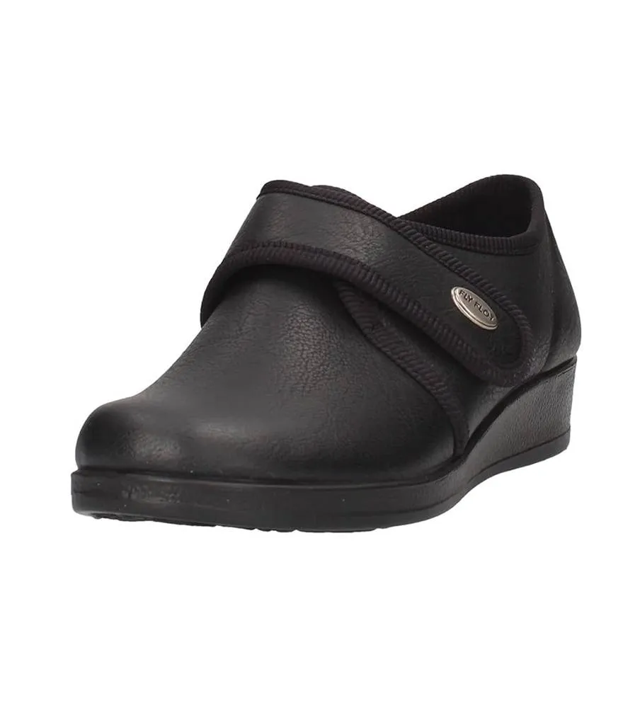 Fly Flot Pantofola Donna N3886 2D Nero