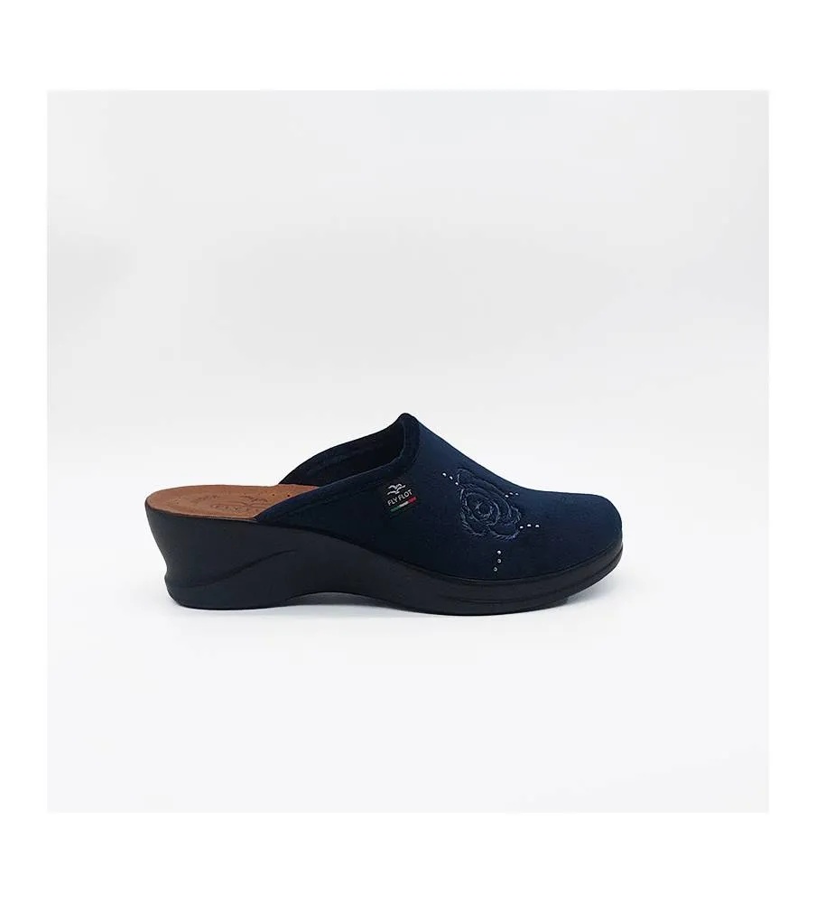 Fly Flot Pantofole Donna 96W55 PE Blu