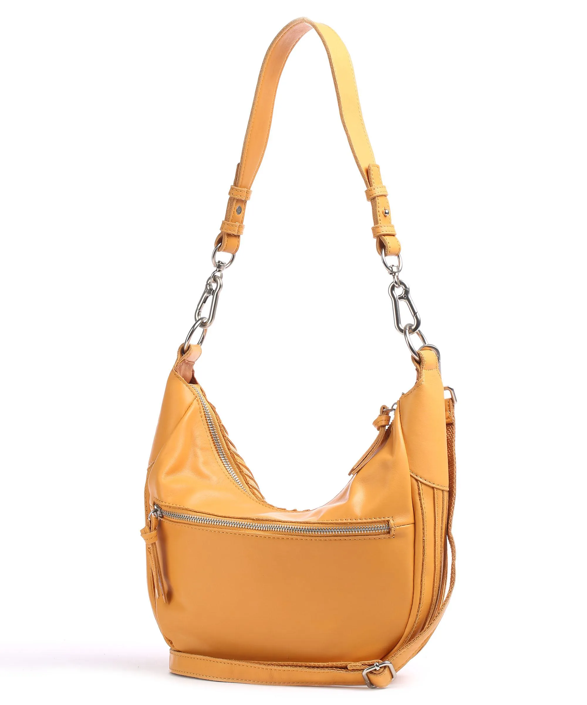  FredsBruder Ravi Borsa hobo pelle arancio  