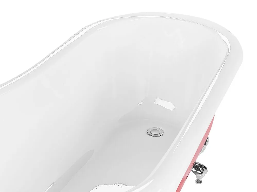 Freestanding Bath 1700 x 760 mm Red CAYMAN