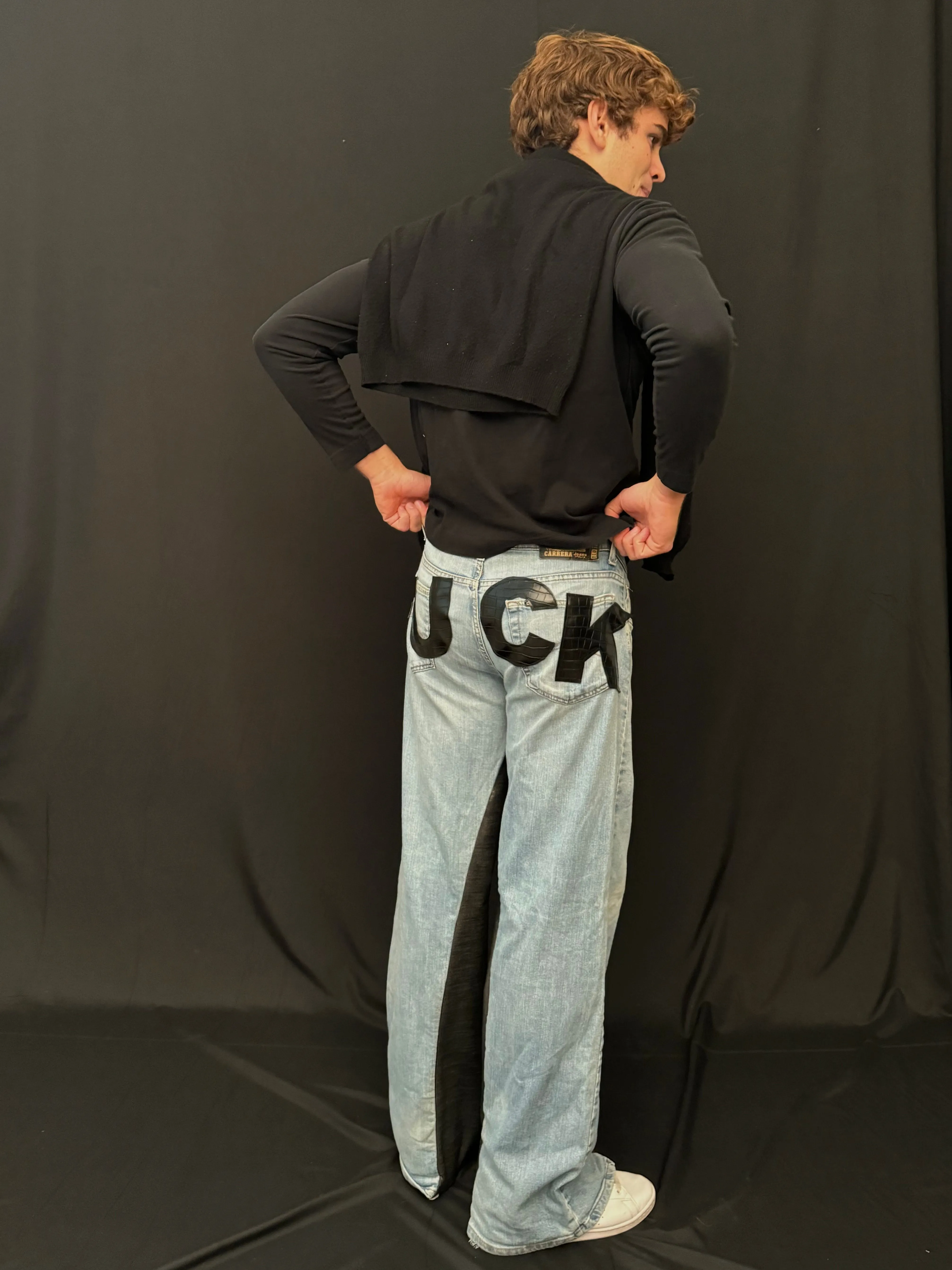 FUCK Upcycled denim pants
