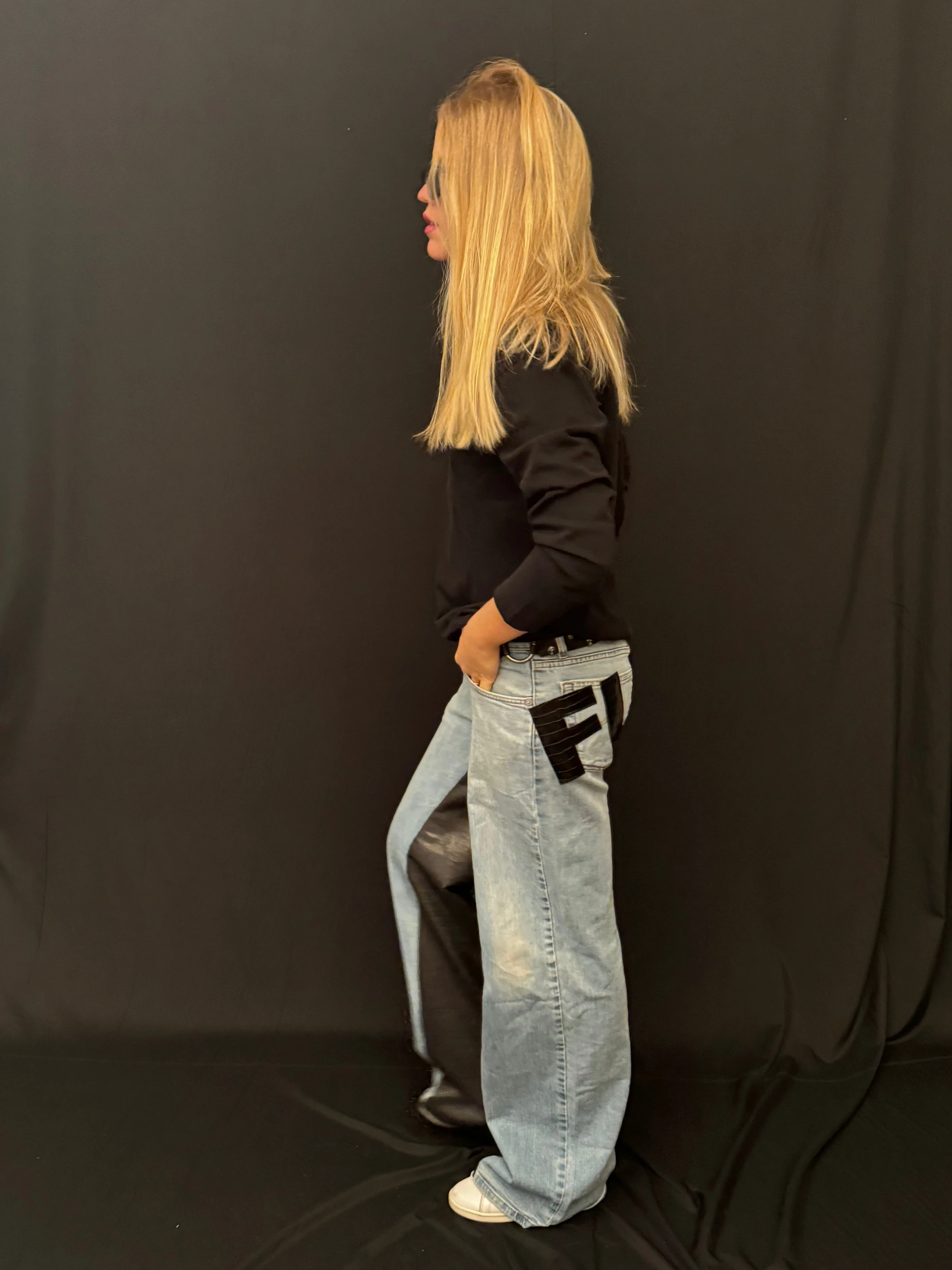 FUCK Upcycled denim pants