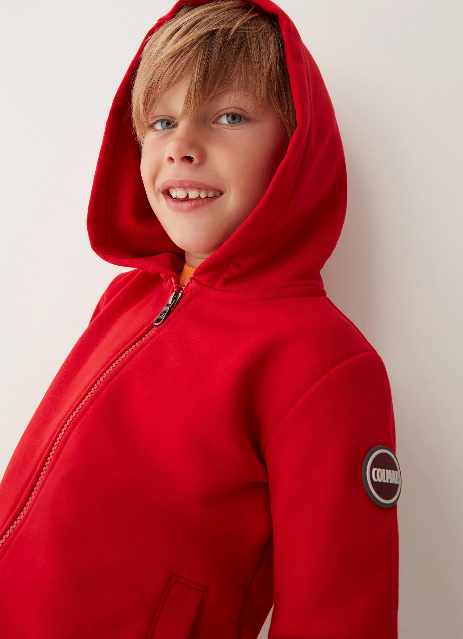 Full zip sweatshirt with hood