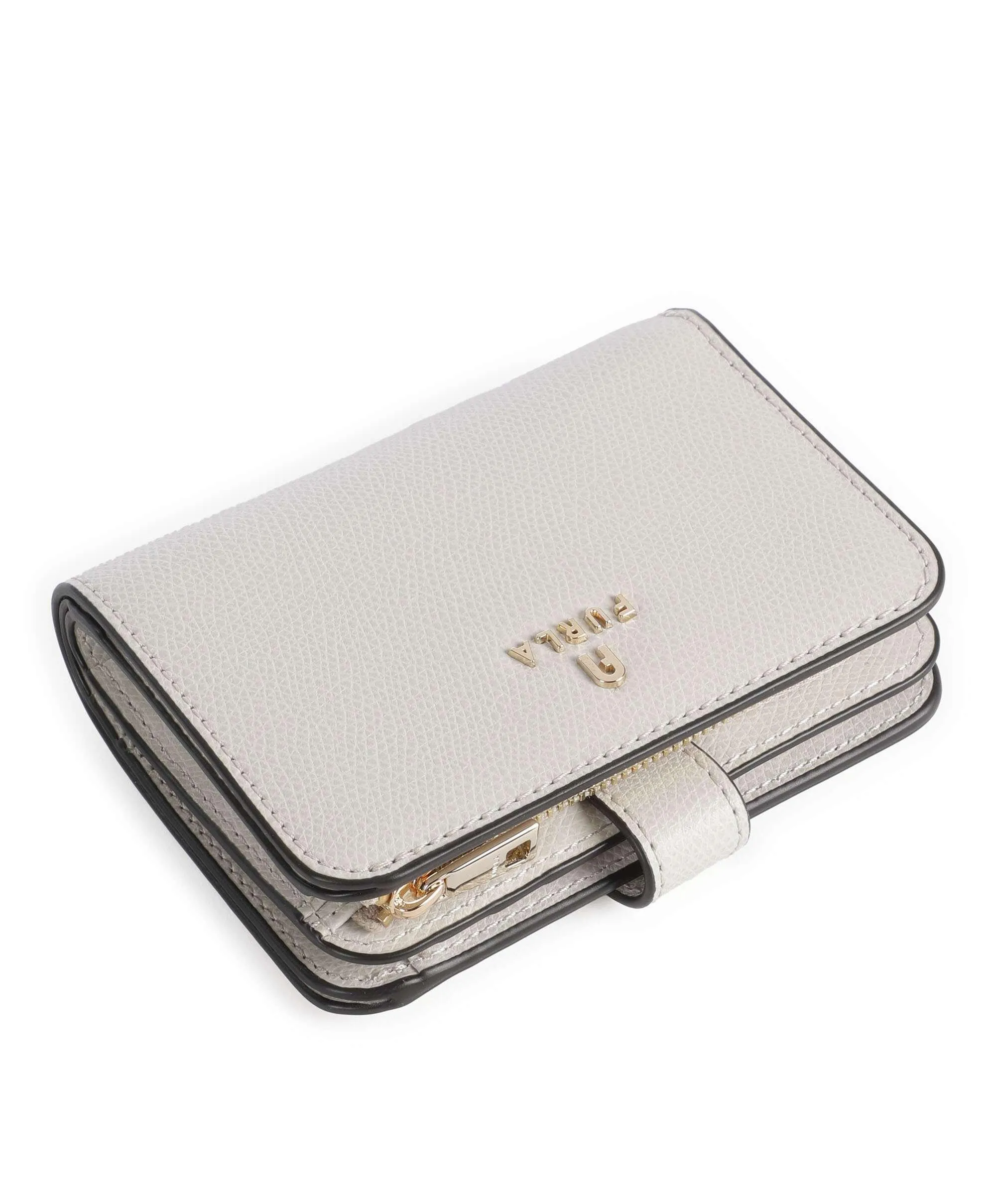 Furla Camelia S Portafoglio pelle granulata bianco  