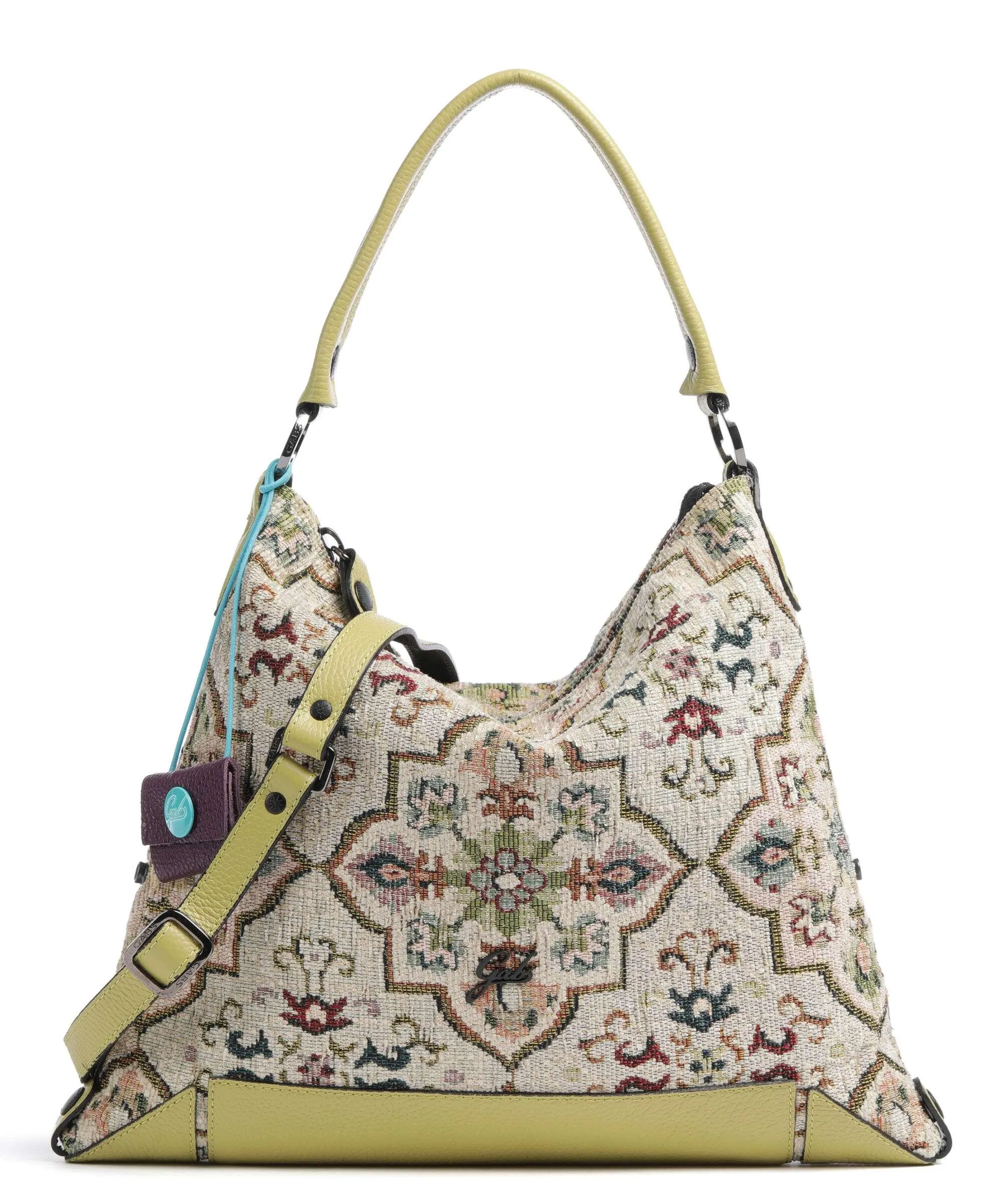  Gabs Alice Borsa hobo poliestere, pelle di vitello grana multicolore  
