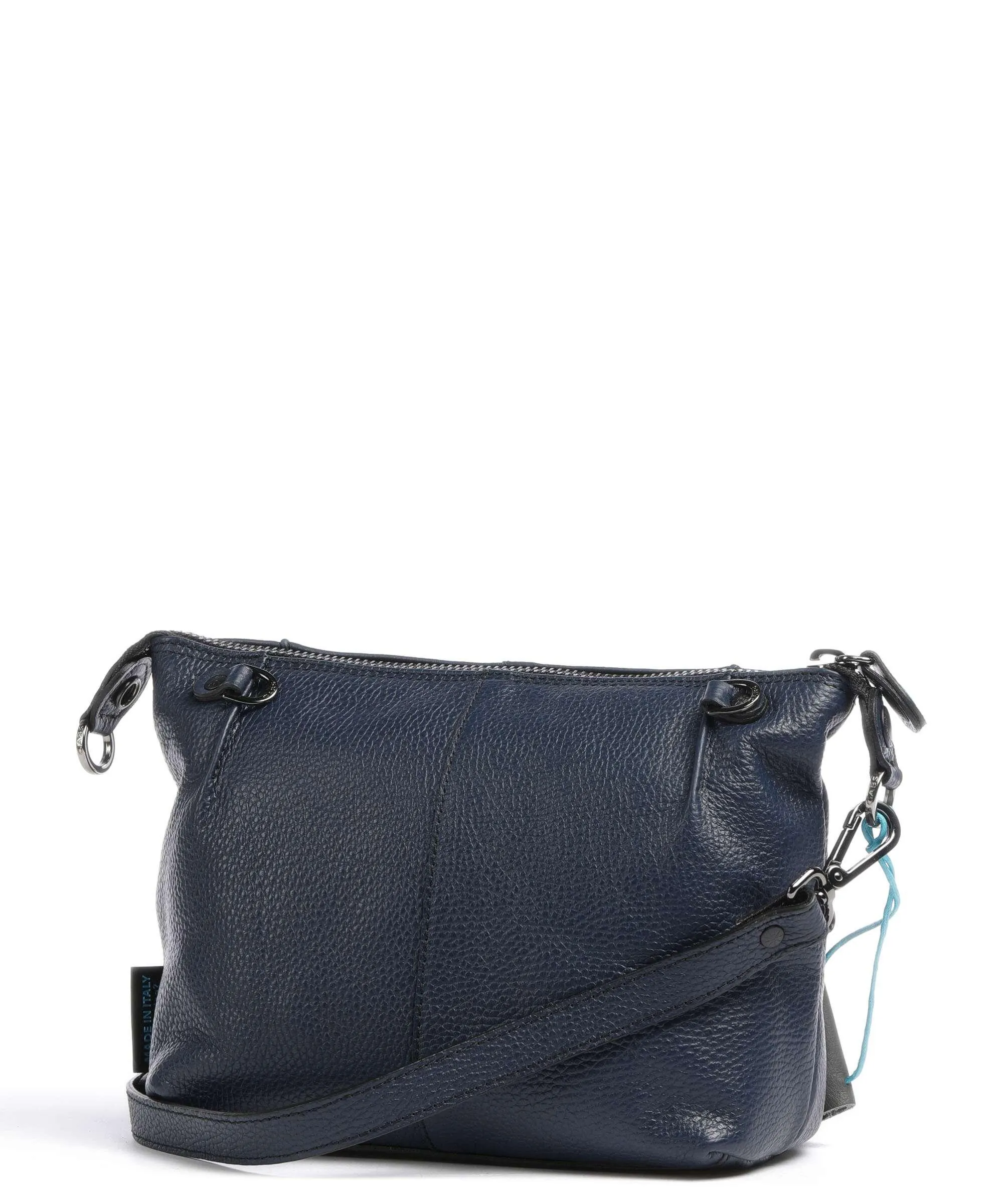  Gabs Funny Borsa a tracolla pelle di vitello goffrata blu scuro  