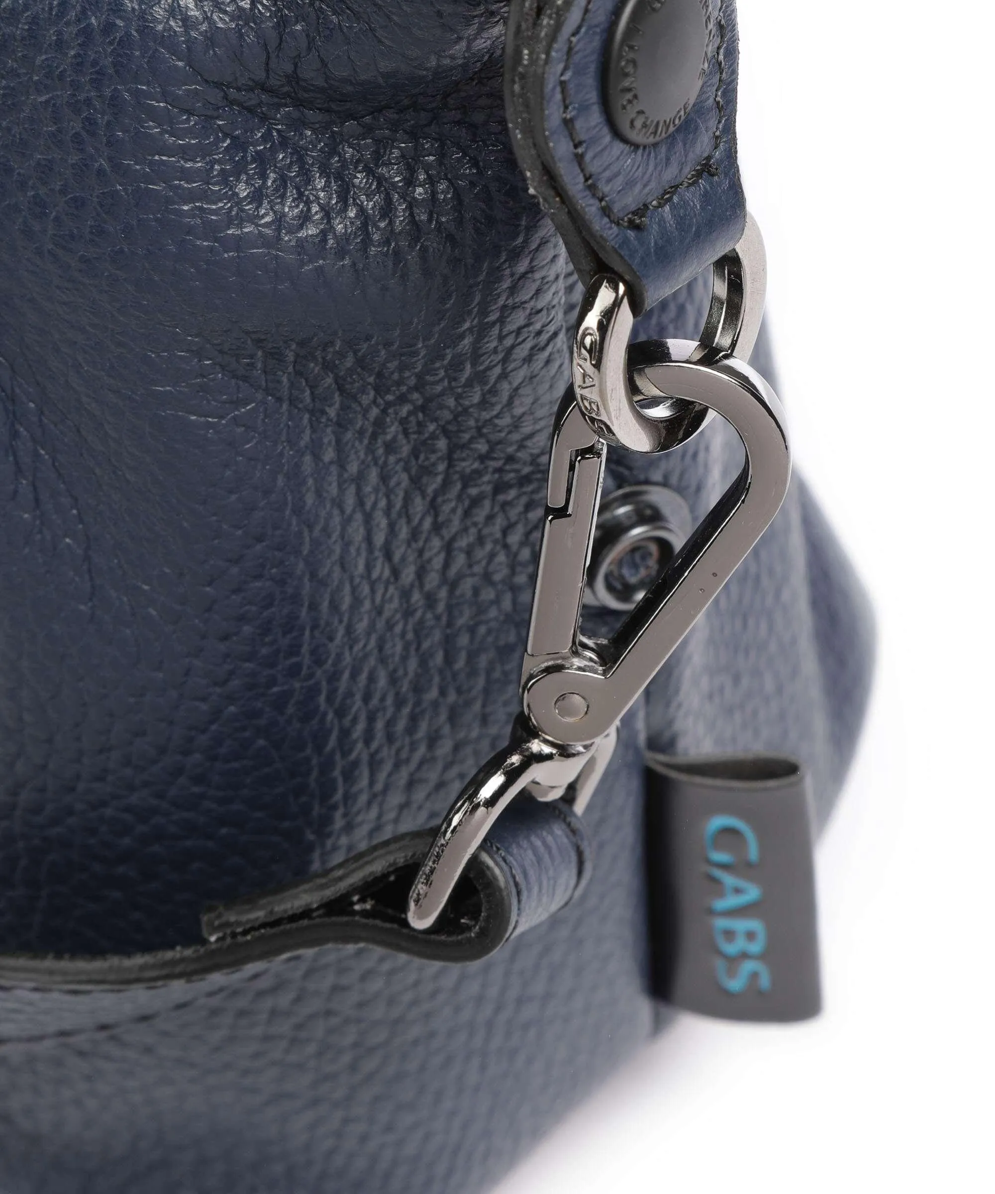  Gabs Funny Borsa a tracolla pelle di vitello goffrata blu scuro  