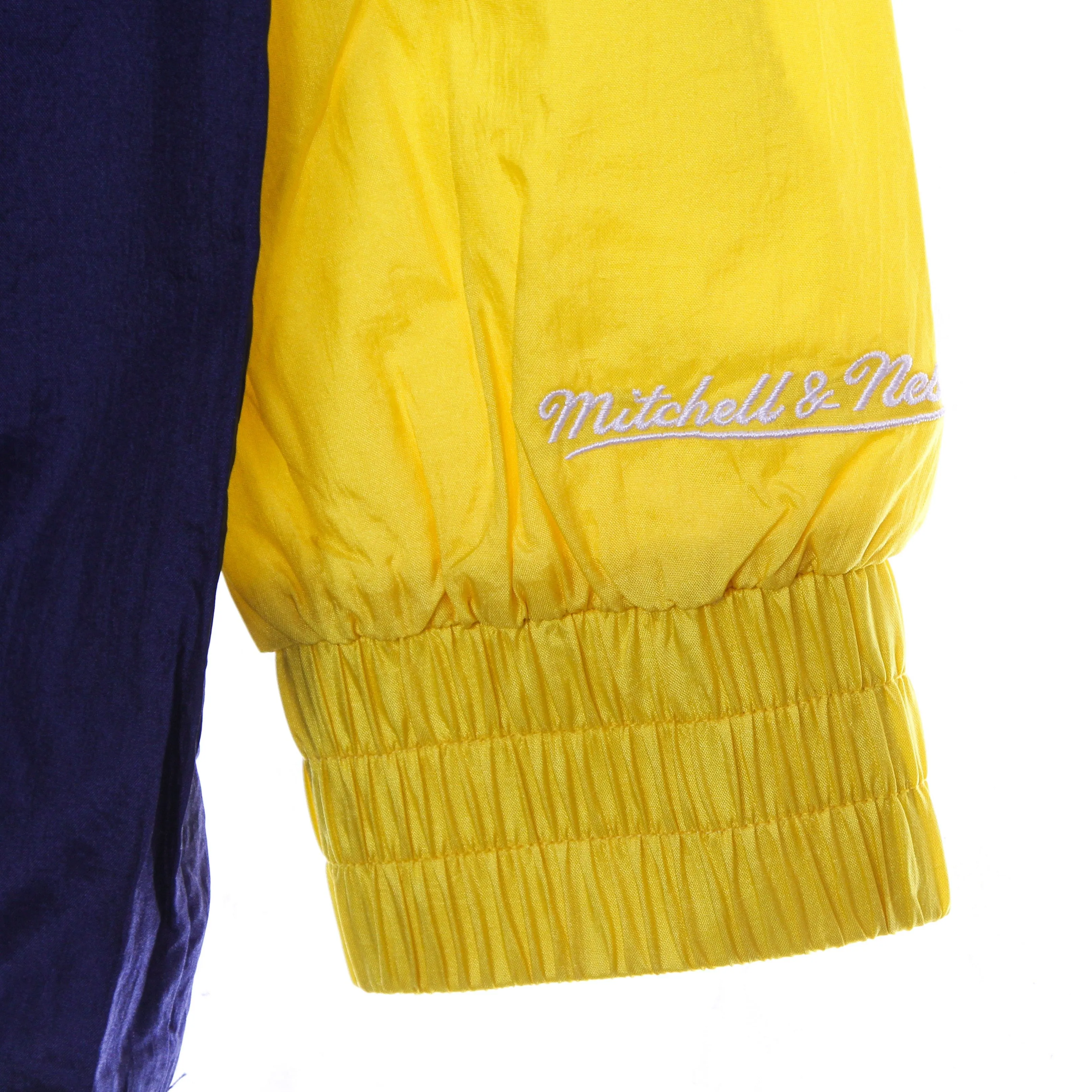 Giacca A Vento Uomo Ncaa Highlight Reel Windbreaker Msuspa Navy/yellow