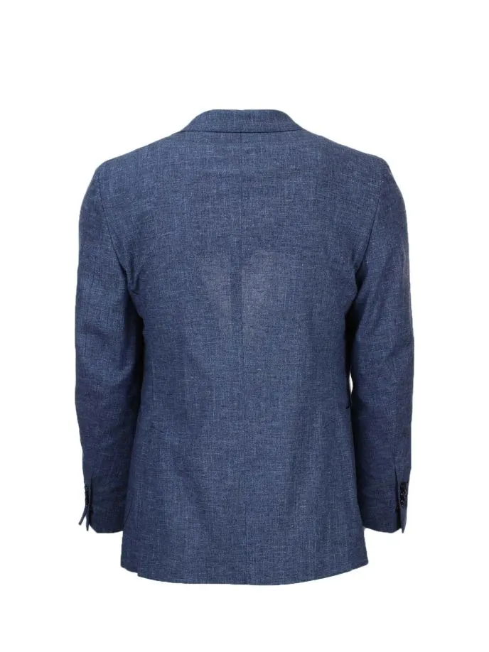 Giacca Blazer sfoderata in cotone e lino
