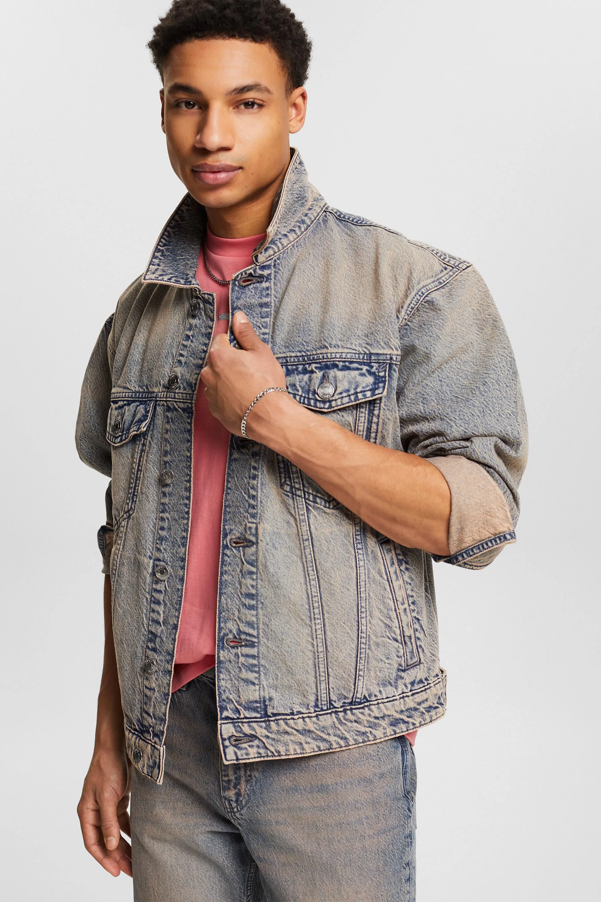 Giacca di jeans retro Trucker