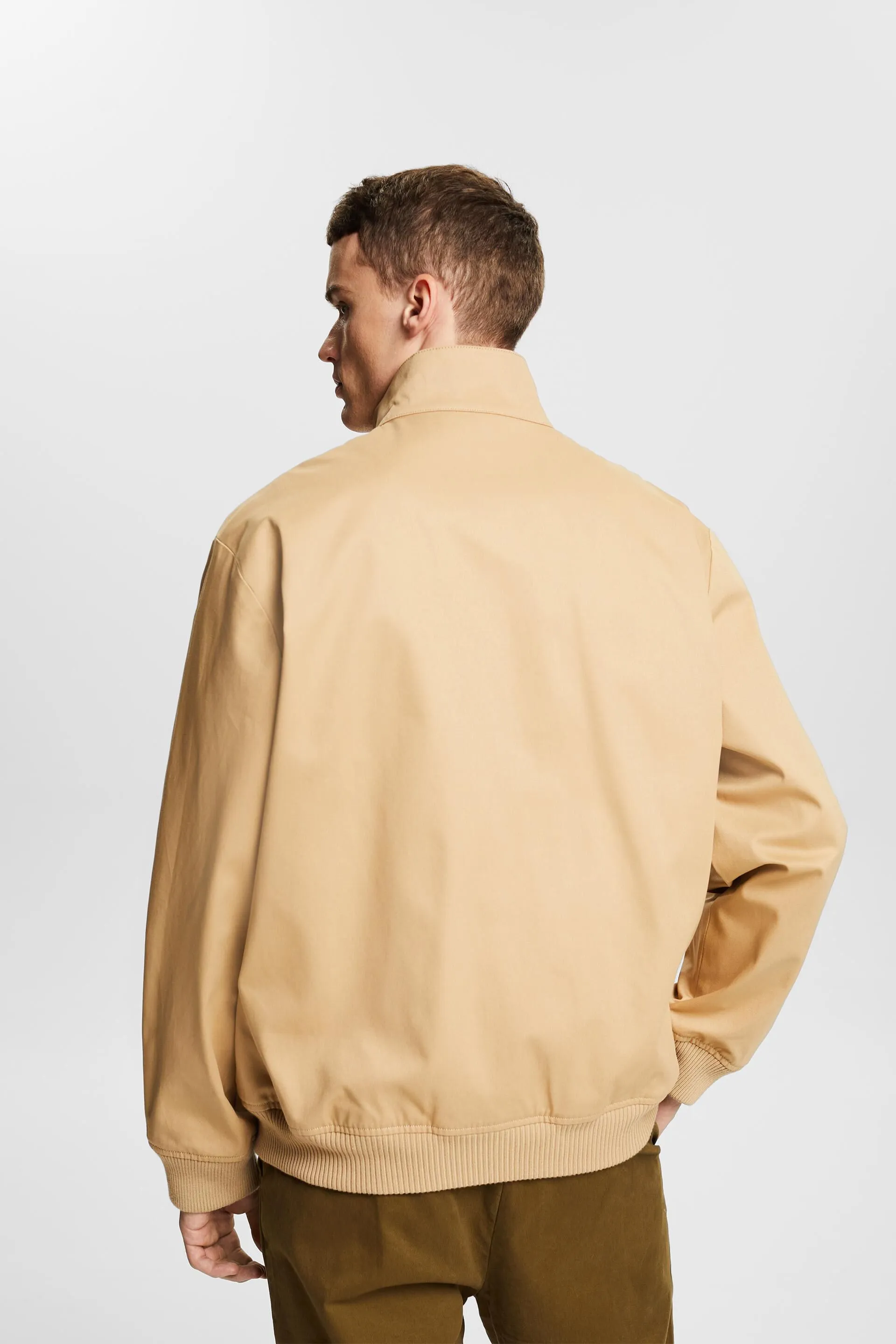 Giacca in canvas di cotone
