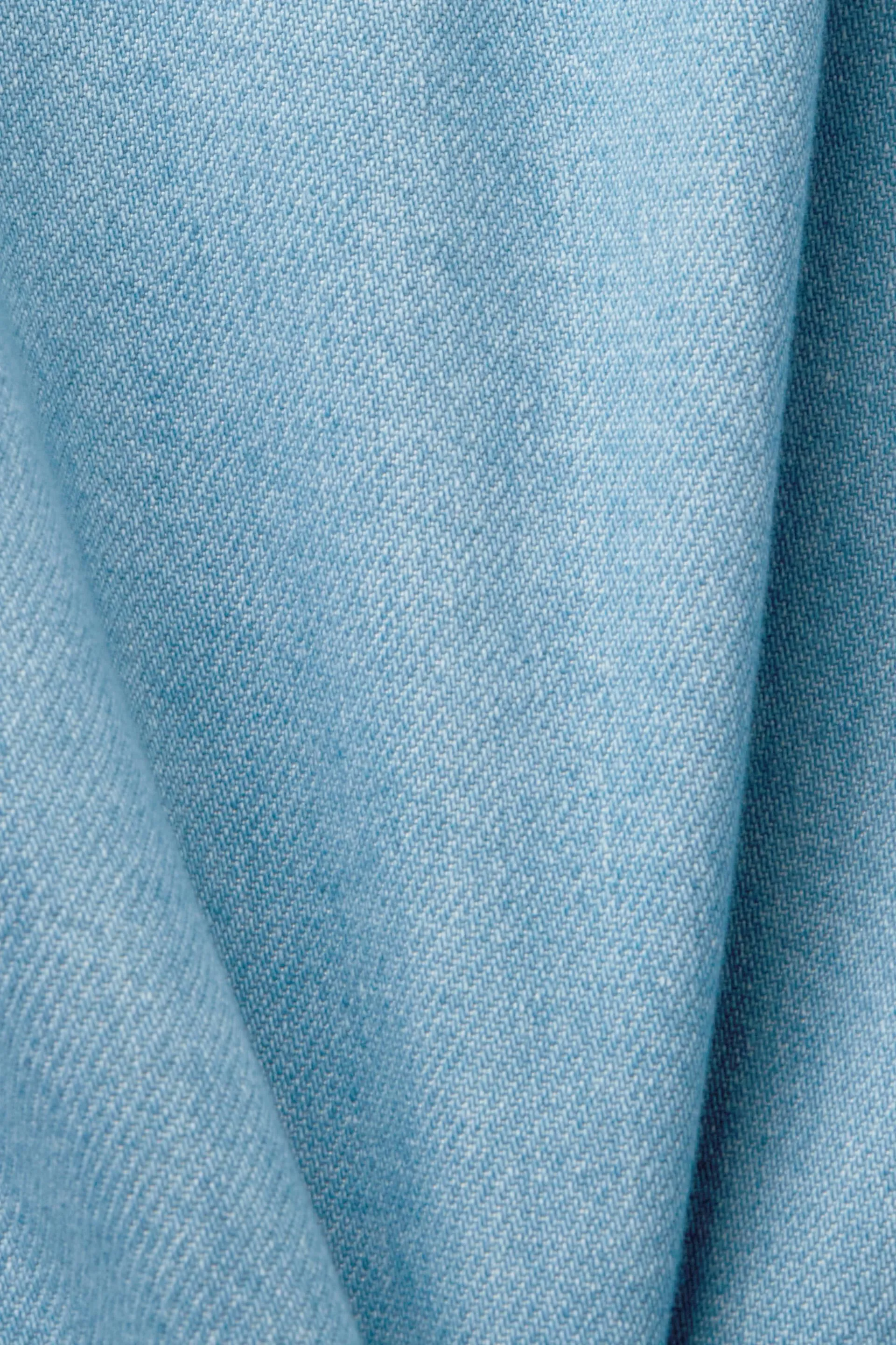 Giacca in denim con cintura da annodare