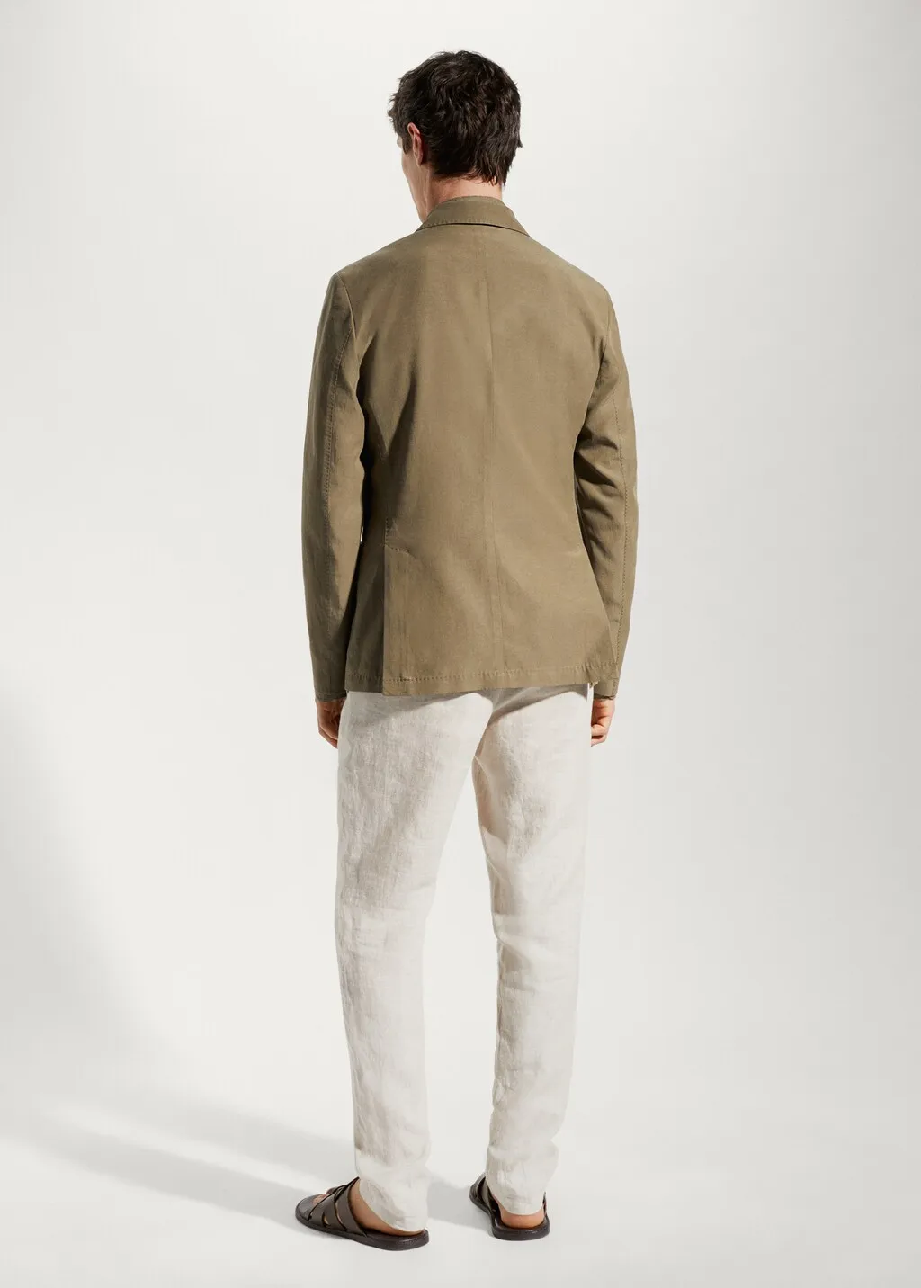 Giacca slim fit cotone
