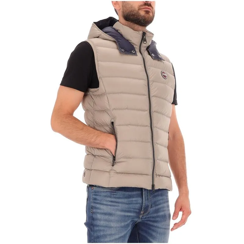 Gilet imbottito con cappuccio rimovibile 1239 