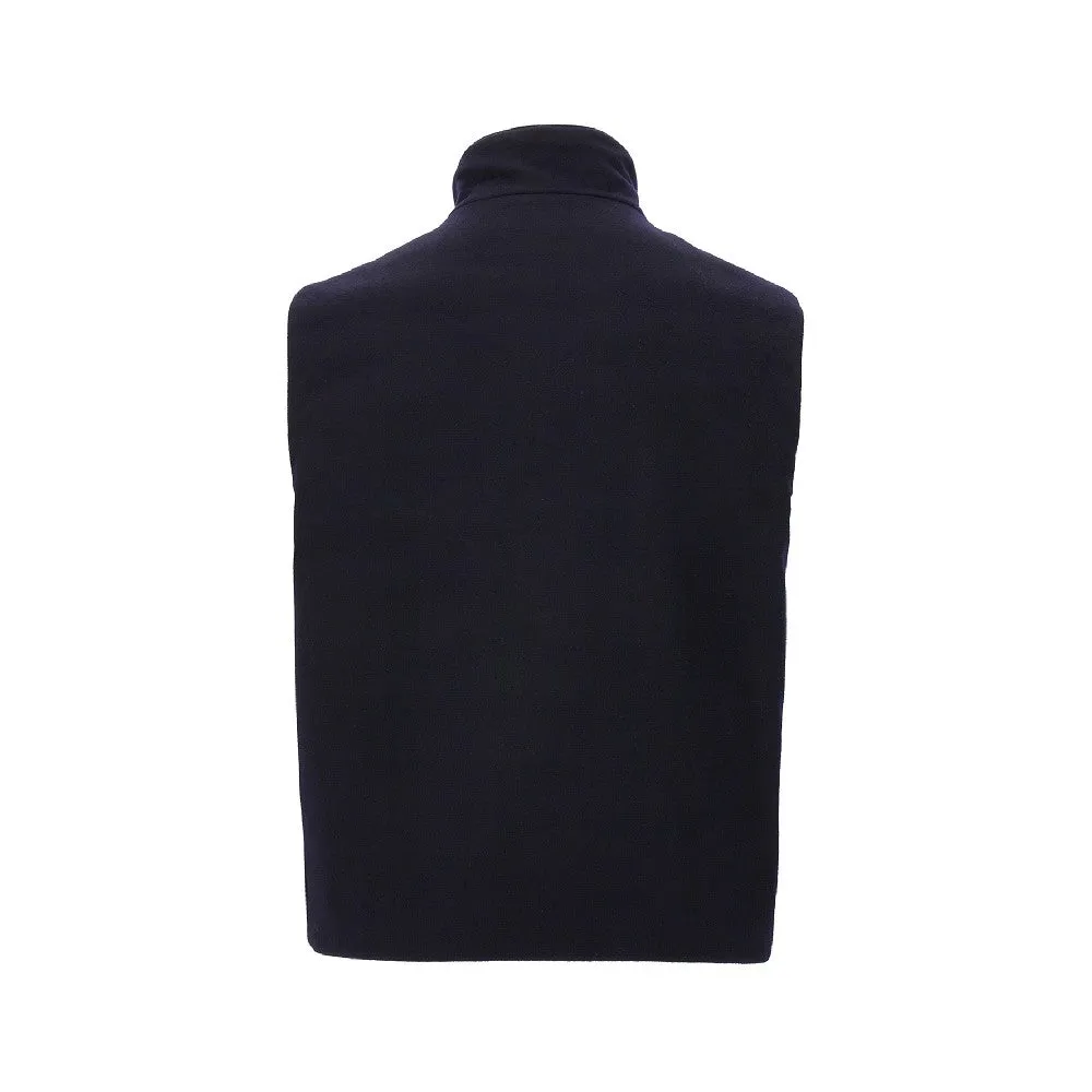 Gilet imbottito in cachemire idrorepellente