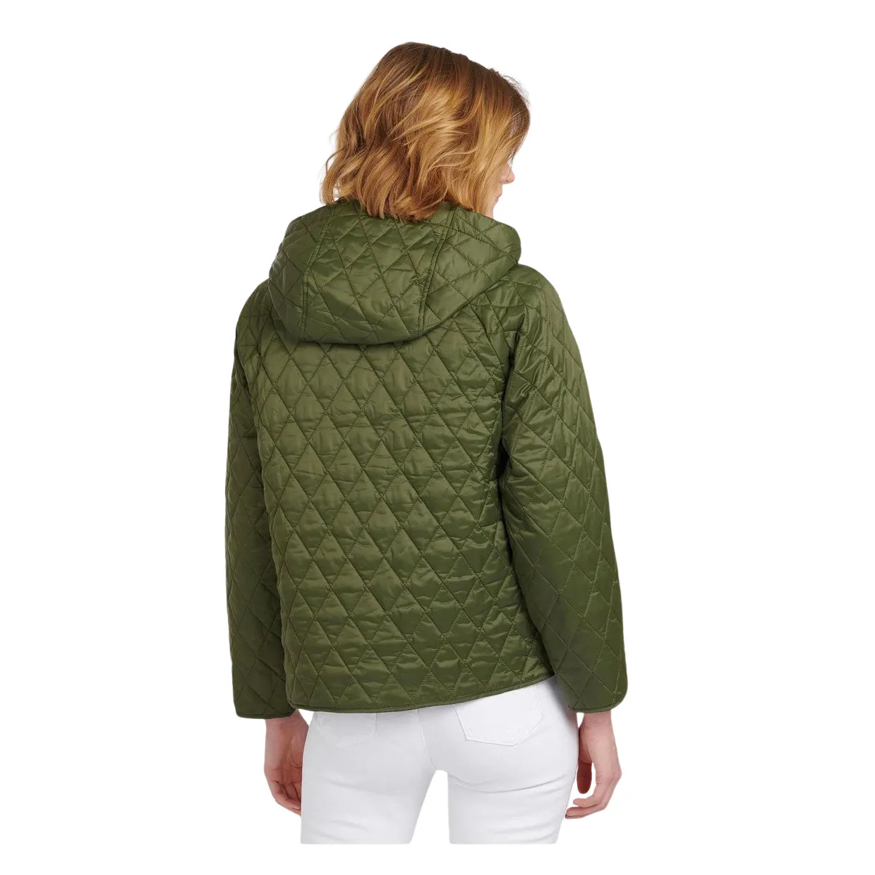 Giubbino Donna Barbour Tobymory Quilted Verde