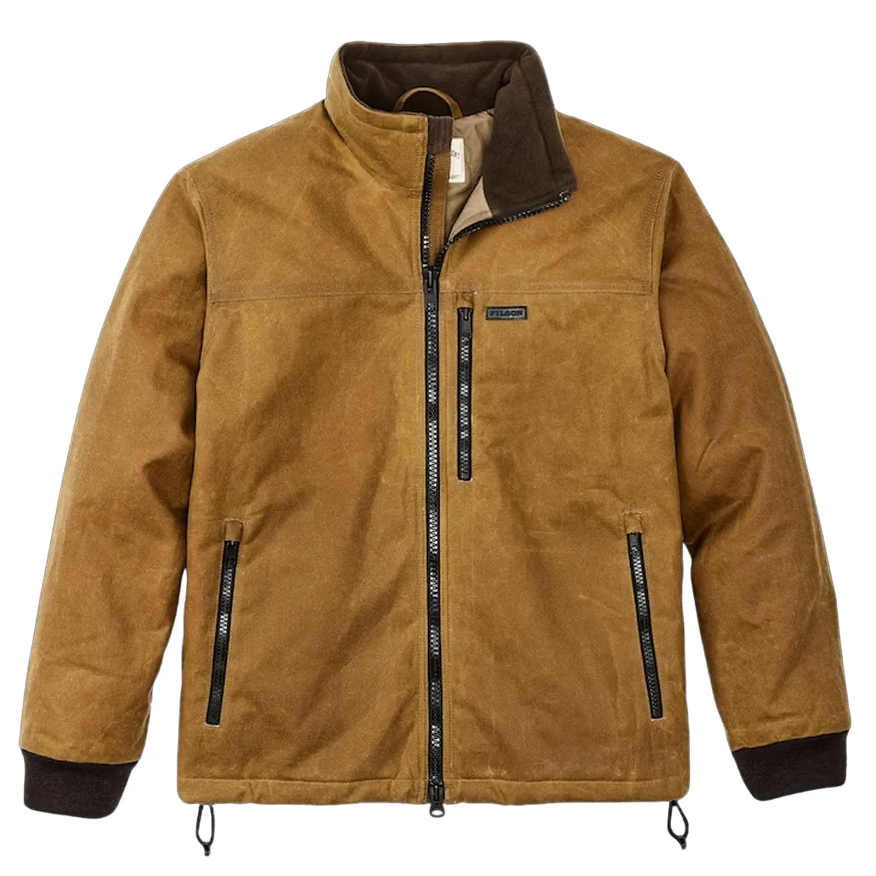 Giubbino Uomo FIlson Tin Cloth Primaloft Marrone
