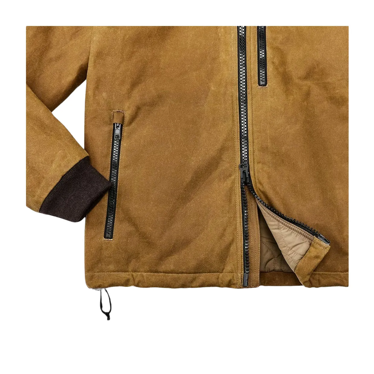 Giubbino Uomo FIlson Tin Cloth Primaloft Marrone