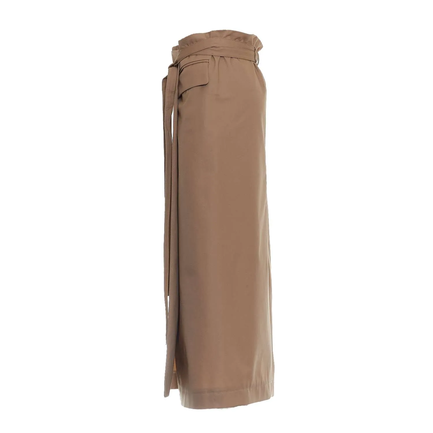 Gonna Deserto Lunga In Gabardina Waterproof