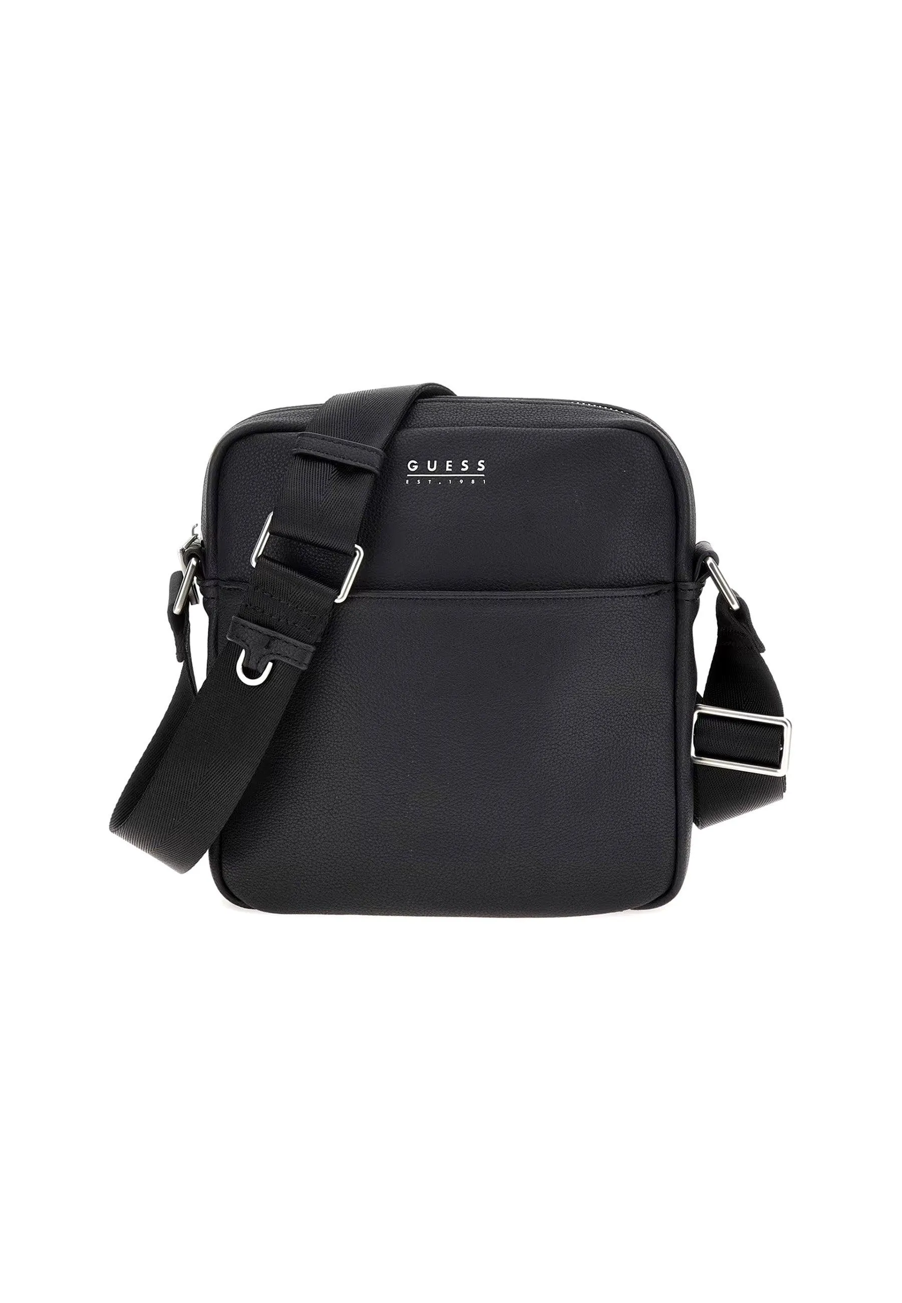 GUESS Borsello Tracolla Crossbody Uomo Black HMFIDAP3458