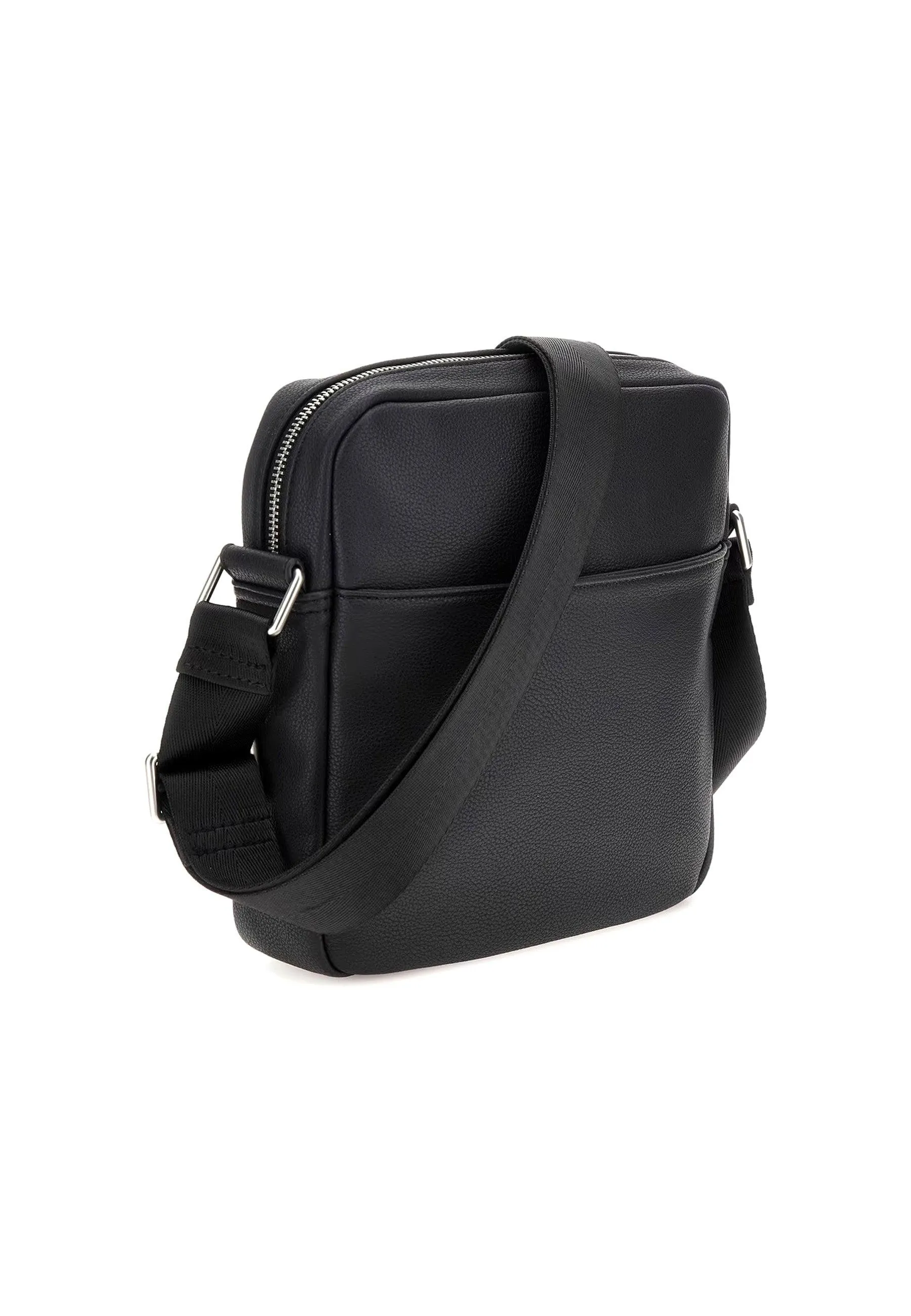 GUESS Borsello Tracolla Crossbody Uomo Black HMFIDAP3458
