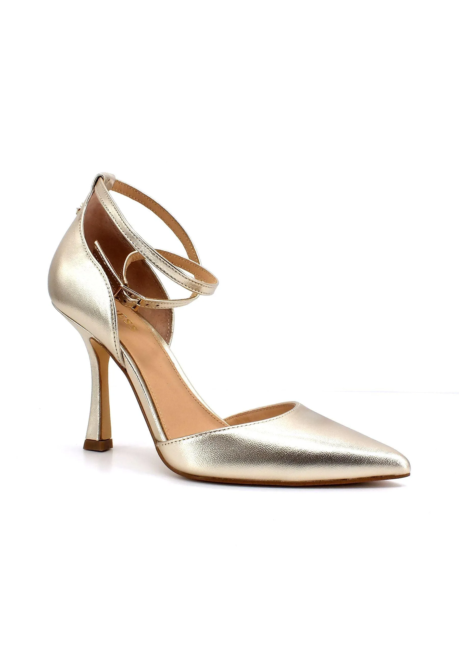 GUESS Décolléte Donna Metal Gold FL5SYDLEA03