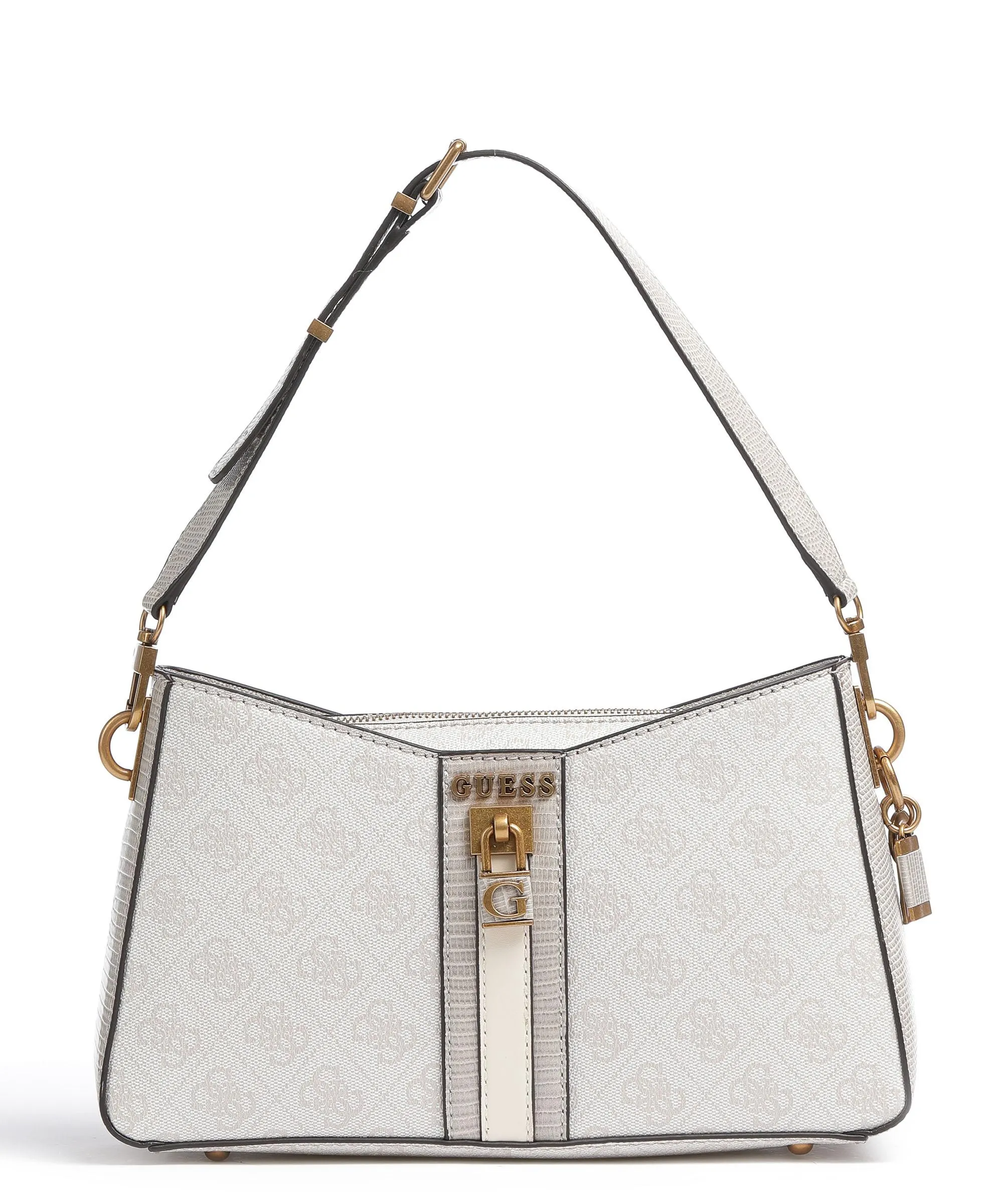  Guess Ginevra Borsa a spalla pelle sintetica beige  