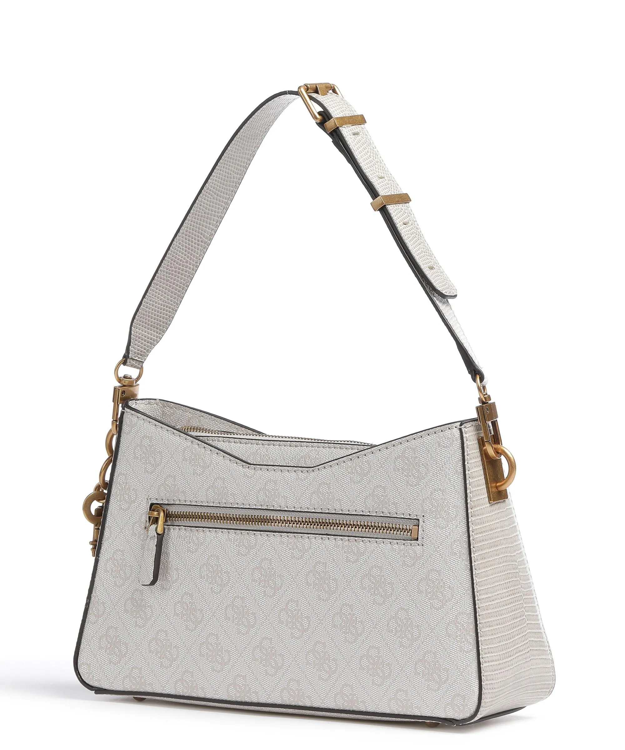 Guess Ginevra Borsa a spalla pelle sintetica beige  