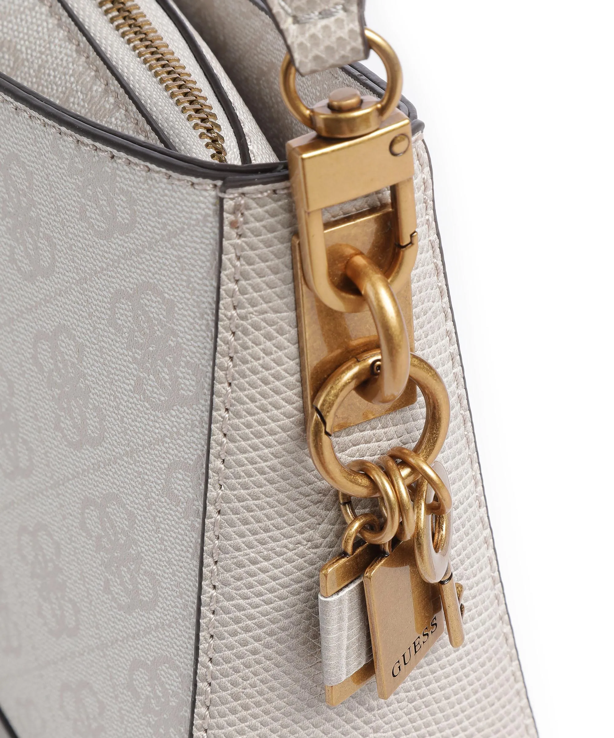  Guess Ginevra Borsa a spalla pelle sintetica beige  