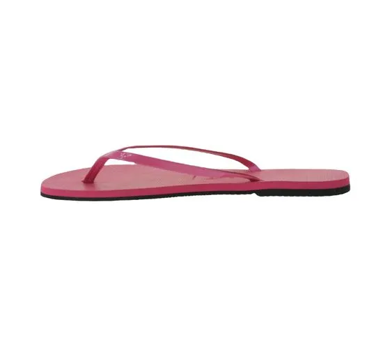 havaianas Metallic Shocking, infradito da donna alla moda con separatore per le dita dei piedi con stampa del logo rosa