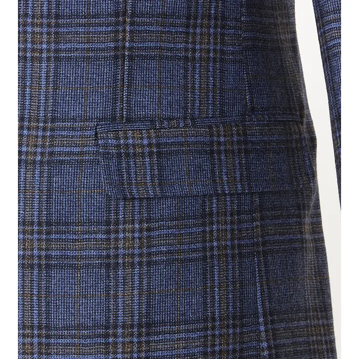Henk ter Horst blazer a quadri in lana vergine Blu