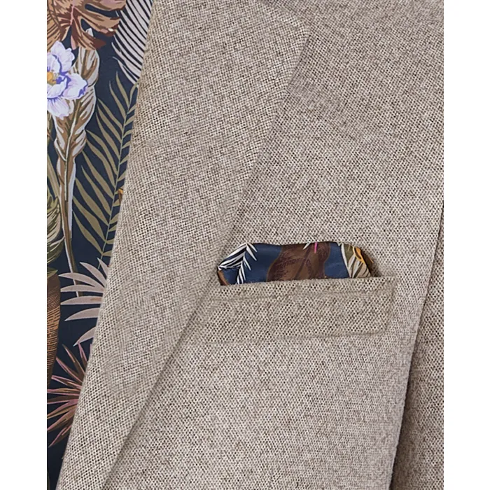 Henk ter Horst - Giacca in lana dal taglio moderno Beige