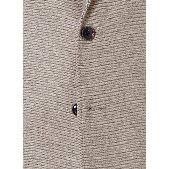 Henk ter Horst - Giacca in lana dal taglio moderno Beige